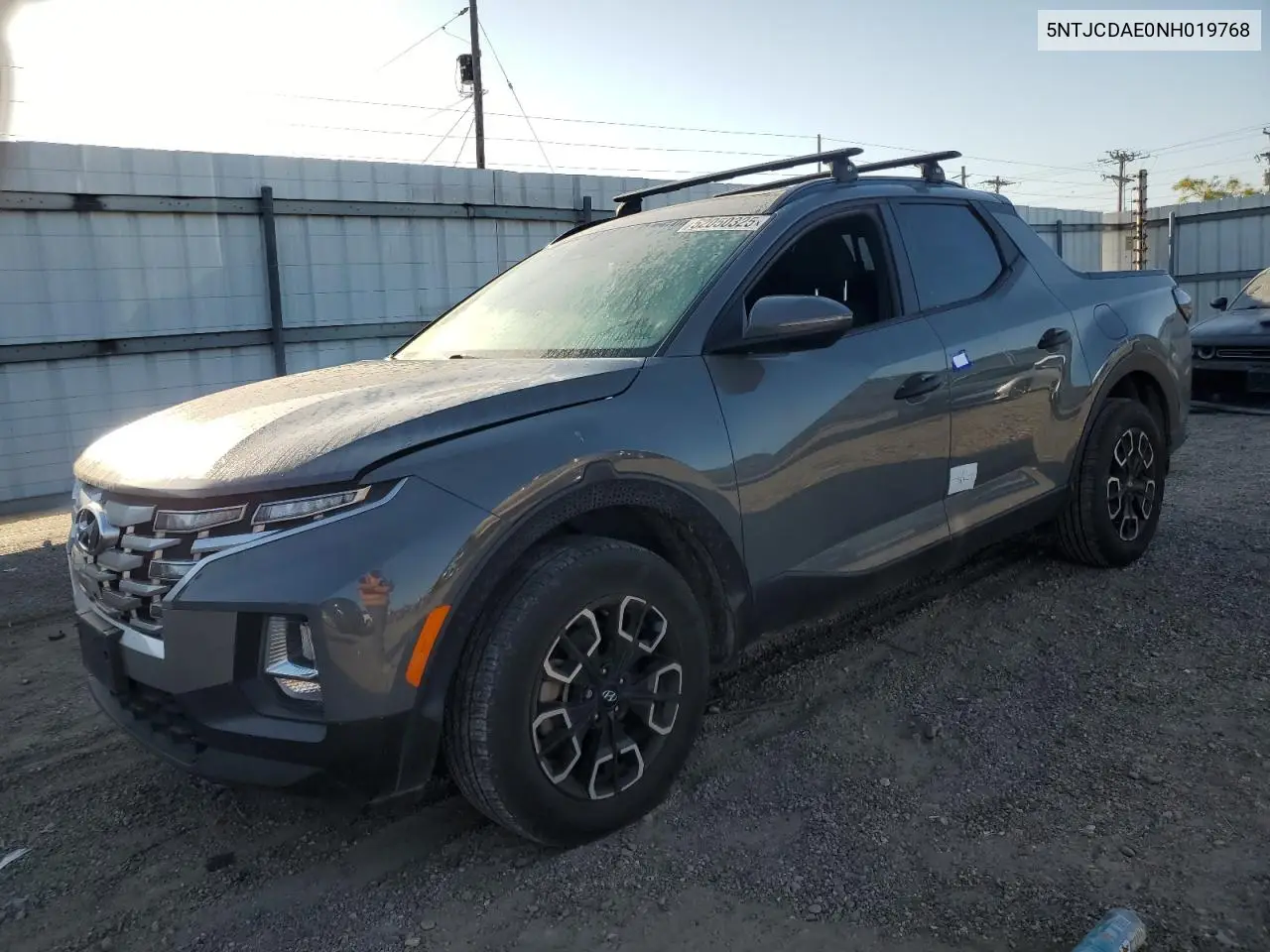 2022 Hyundai Santa Cruz Sel VIN: 5NTJCDAE0NH019768 Lot: 52050325