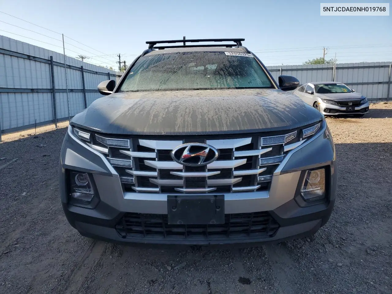 2022 Hyundai Santa Cruz Sel VIN: 5NTJCDAE0NH019768 Lot: 52050325