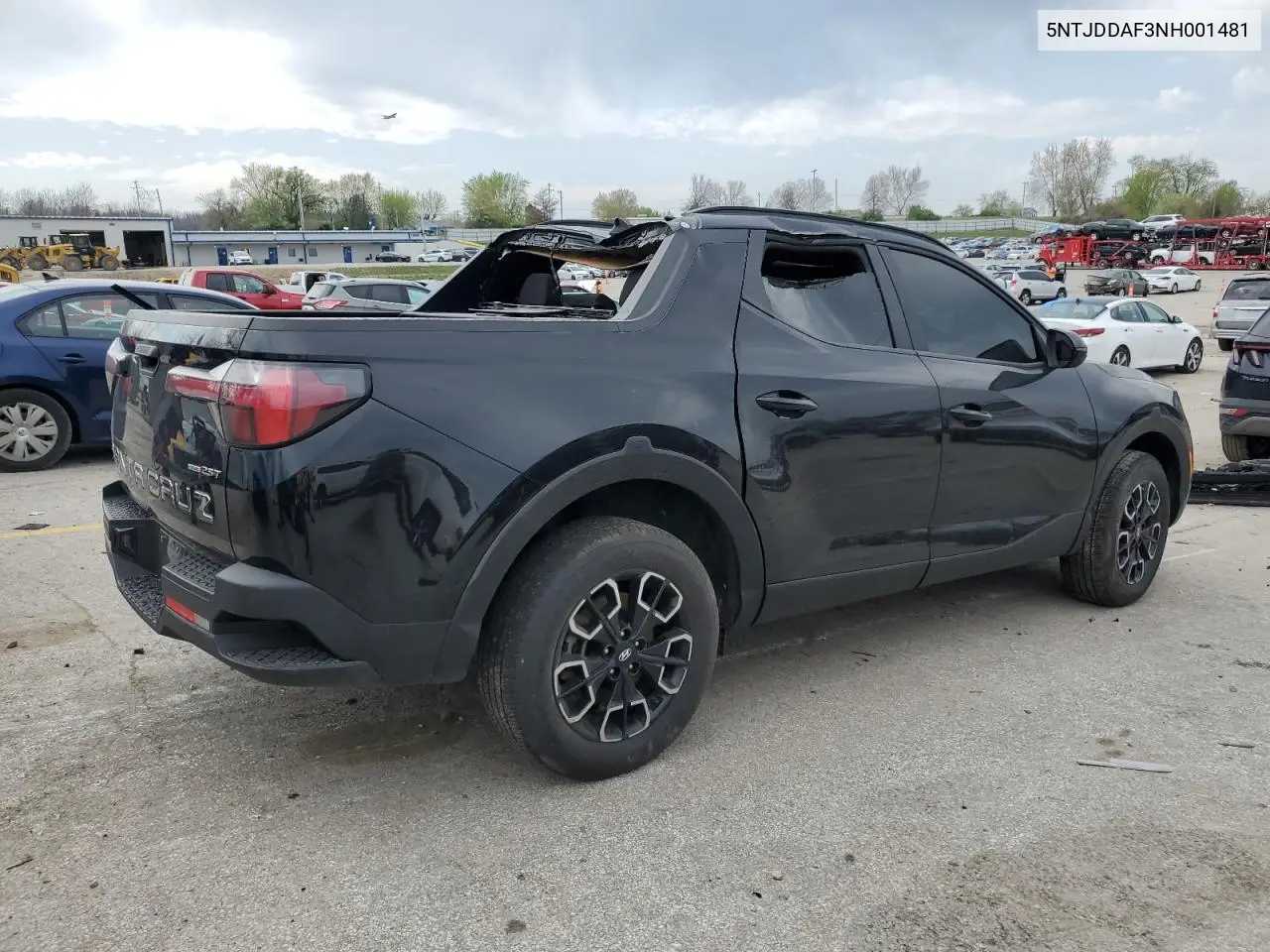 2022 Hyundai Santa Cruz Sel Premium VIN: 5NTJDDAF3NH001481 Lot: 52103505