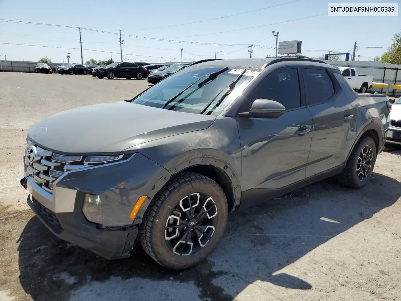 2022 Hyundai Santa Cruz Sel Premium VIN: 5NTJDDAF9NH005339 Lot: 52746445