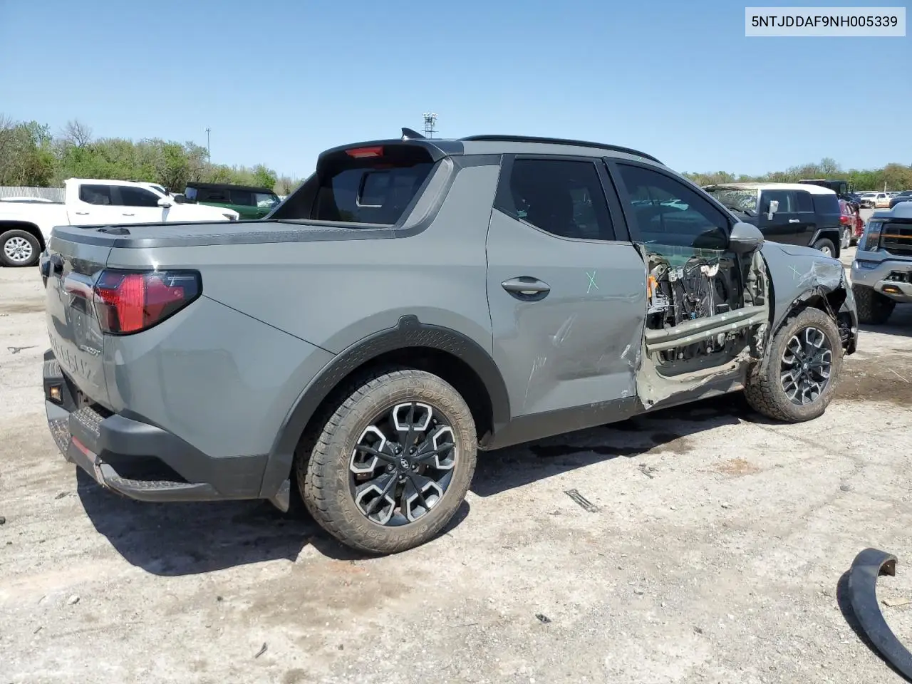 2022 Hyundai Santa Cruz Sel Premium VIN: 5NTJDDAF9NH005339 Lot: 52746445