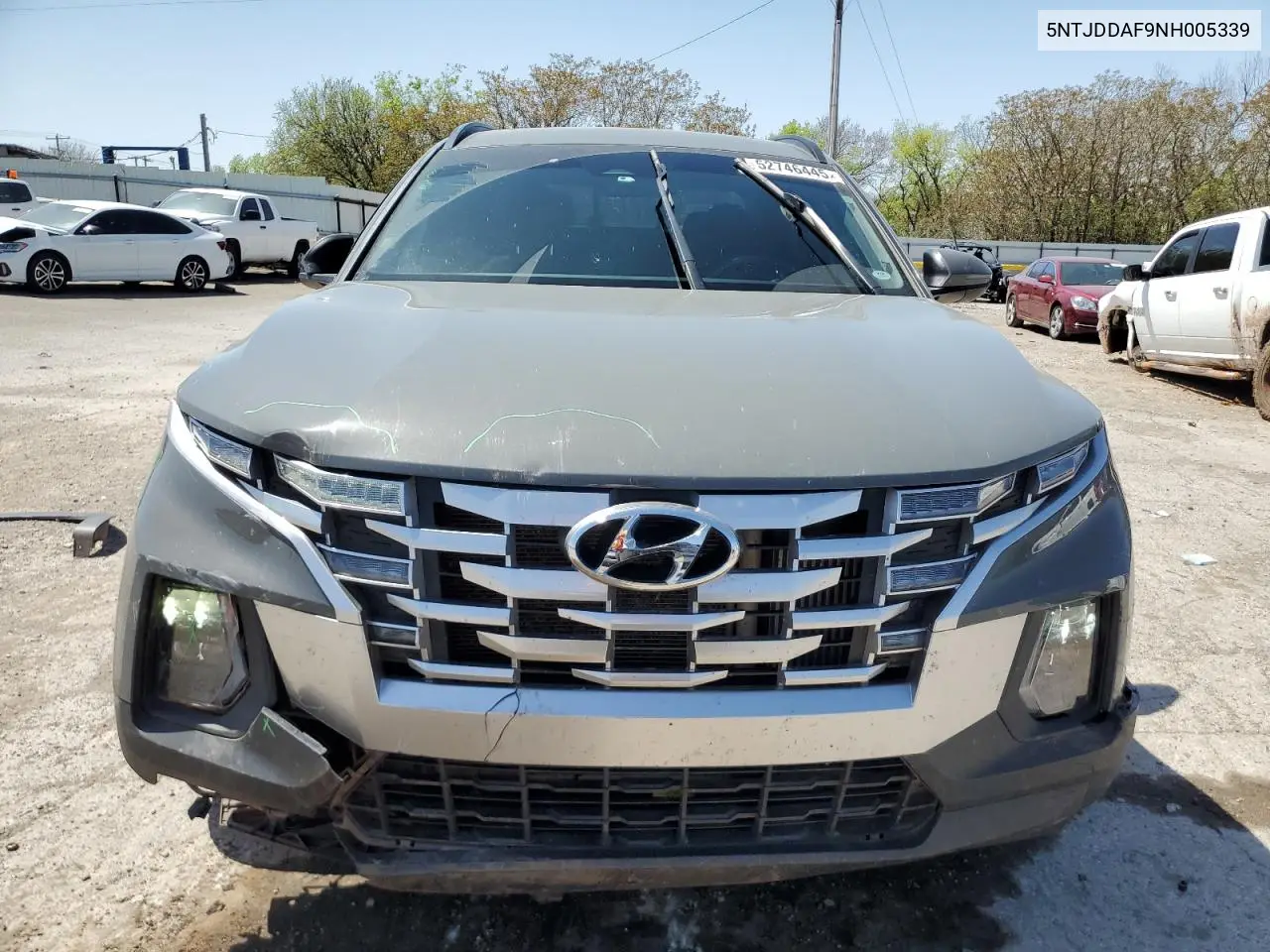2022 Hyundai Santa Cruz Sel Premium VIN: 5NTJDDAF9NH005339 Lot: 52746445
