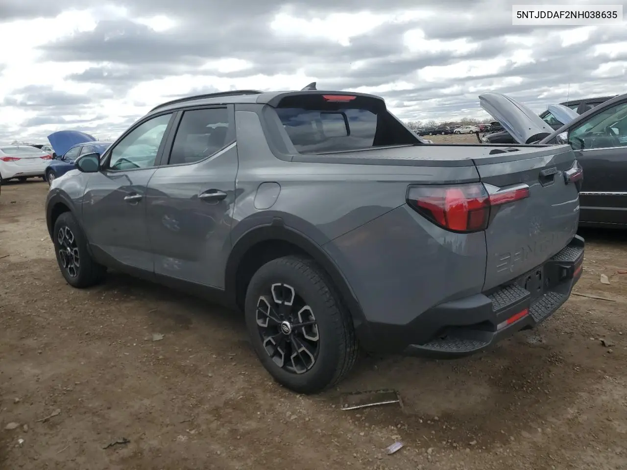 2022 Hyundai Santa Cruz Sel Premium VIN: 5NTJDDAF2NH038635 Lot: 52994645