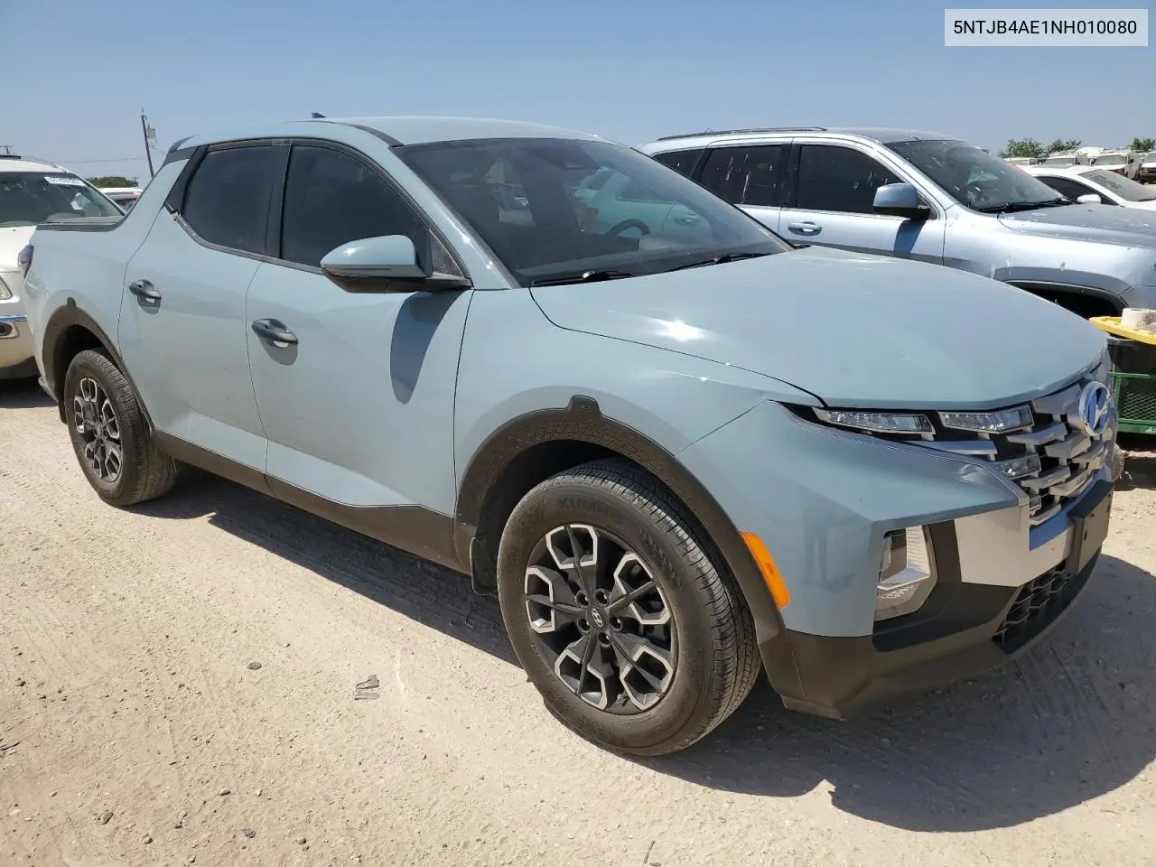2022 Hyundai Santa Cruz Sel VIN: 5NTJB4AE1NH010080 Lot: 53034025