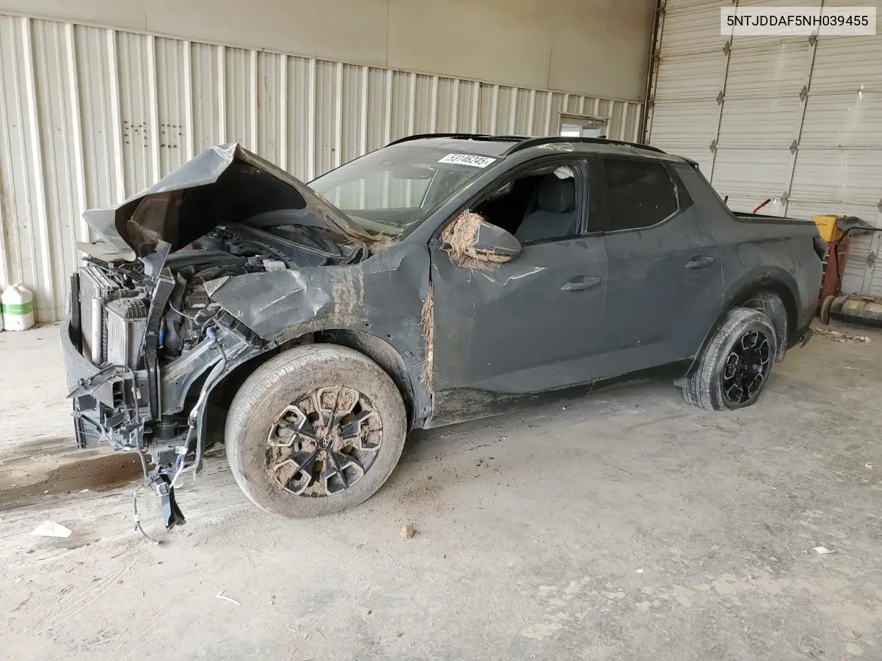 2022 Hyundai Santa Cruz Sel Premium VIN: 5NTJDDAF5NH039455 Lot: 53146245