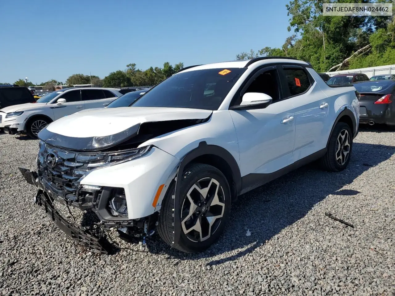 2022 Hyundai Santa Cruz Limited VIN: 5NTJEDAF8NH024462 Lot: 53758285