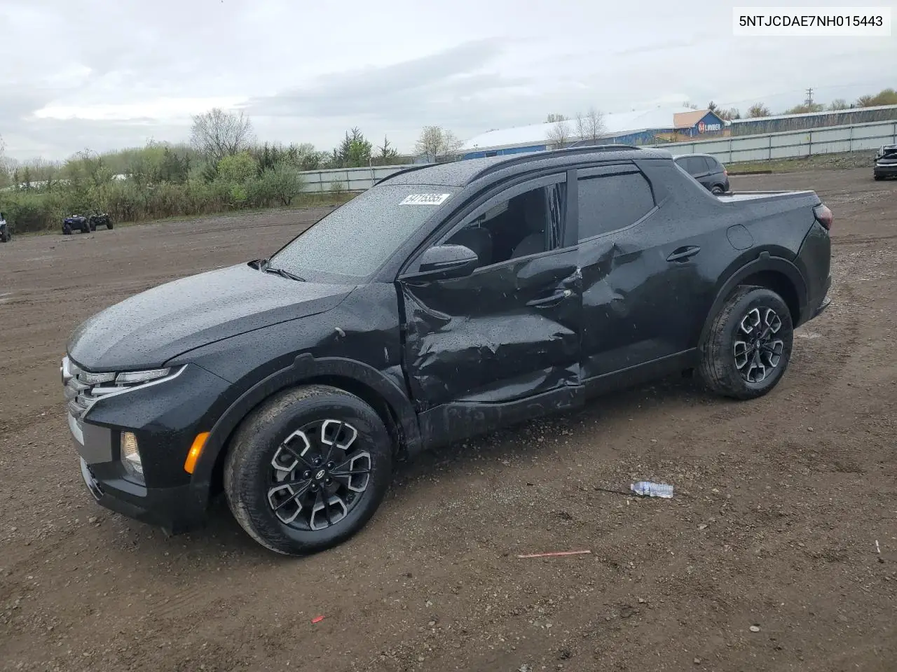 2022 Hyundai Santa Cruz Sel VIN: 5NTJCDAE7NH015443 Lot: 54715355