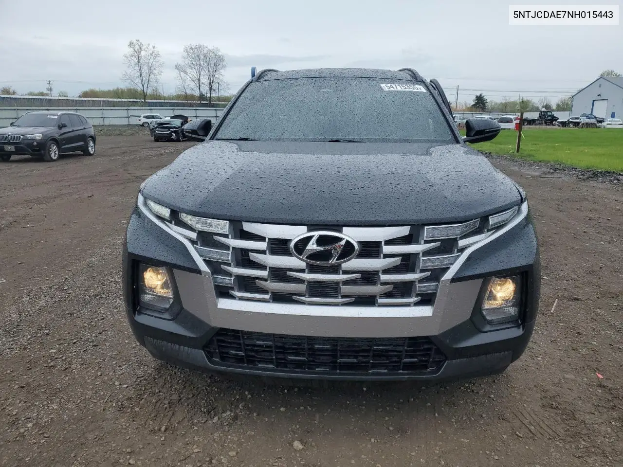 2022 Hyundai Santa Cruz Sel VIN: 5NTJCDAE7NH015443 Lot: 54715355