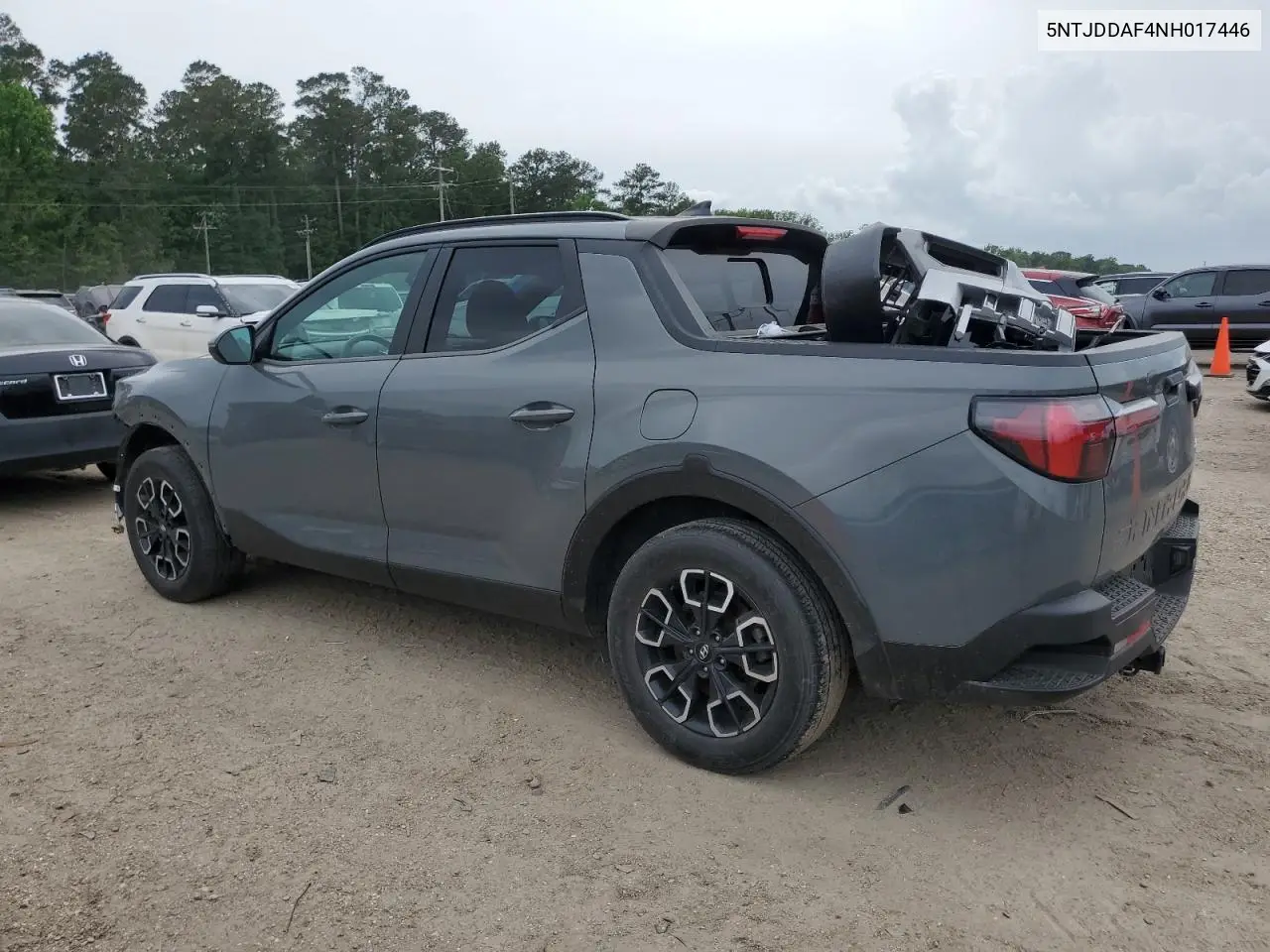 2022 Hyundai Santa Cruz Sel Premium VIN: 5NTJDDAF4NH017446 Lot: 55294995