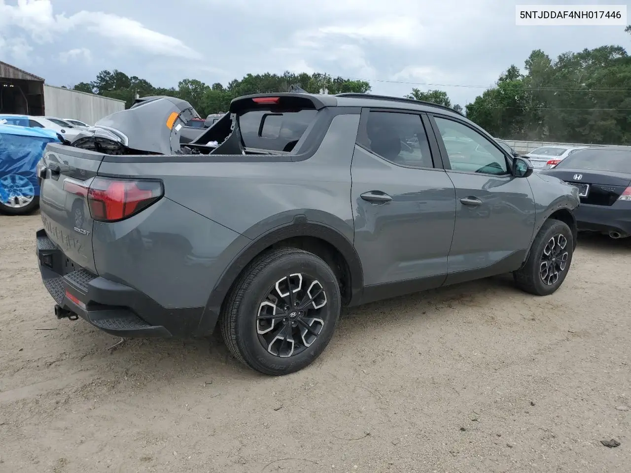 2022 Hyundai Santa Cruz Sel Premium VIN: 5NTJDDAF4NH017446 Lot: 55294995