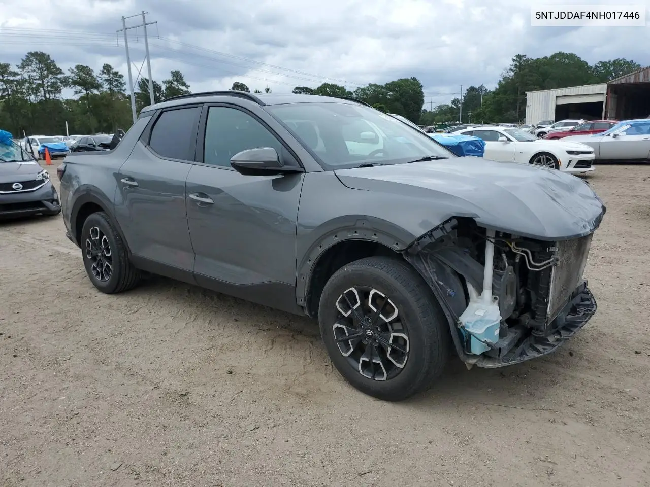 2022 Hyundai Santa Cruz Sel Premium VIN: 5NTJDDAF4NH017446 Lot: 55294995