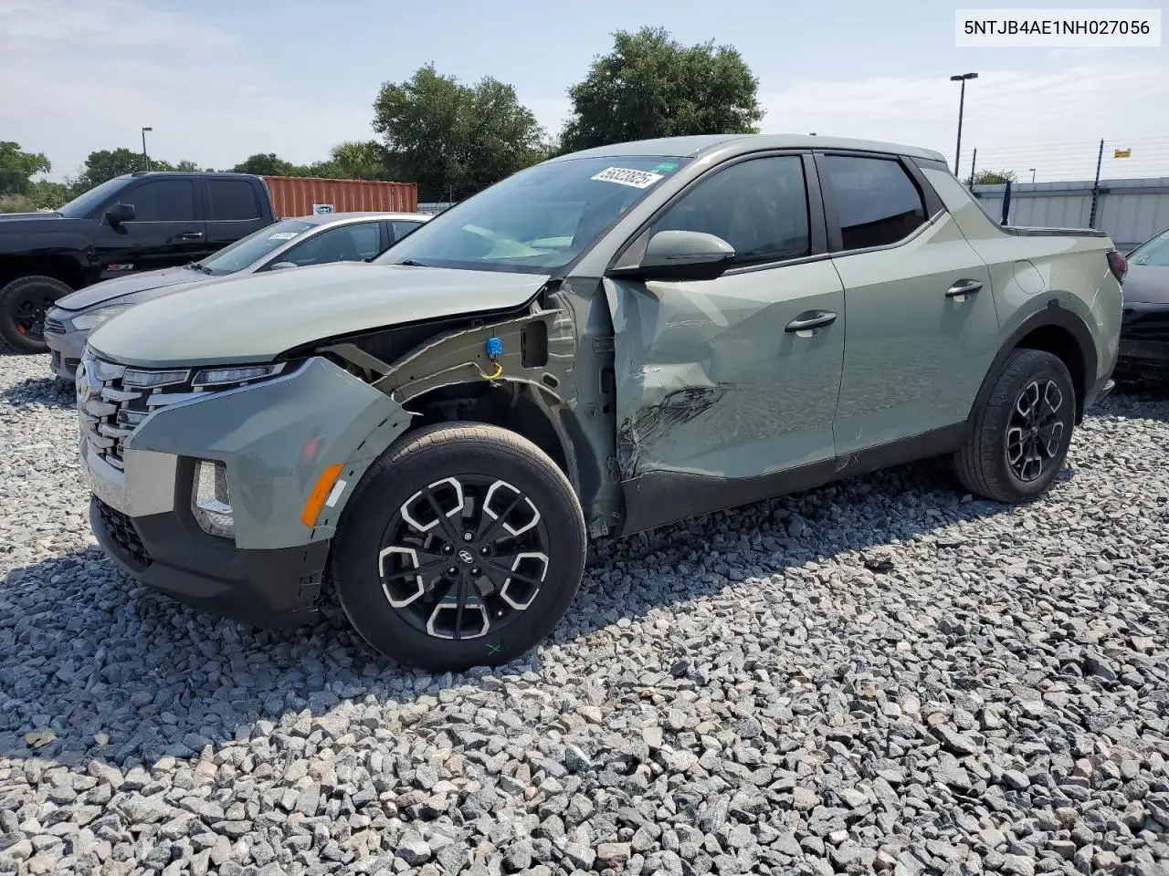 2022 Hyundai Santa Cruz Sel VIN: 5NTJB4AE1NH027056 Lot: 56323825