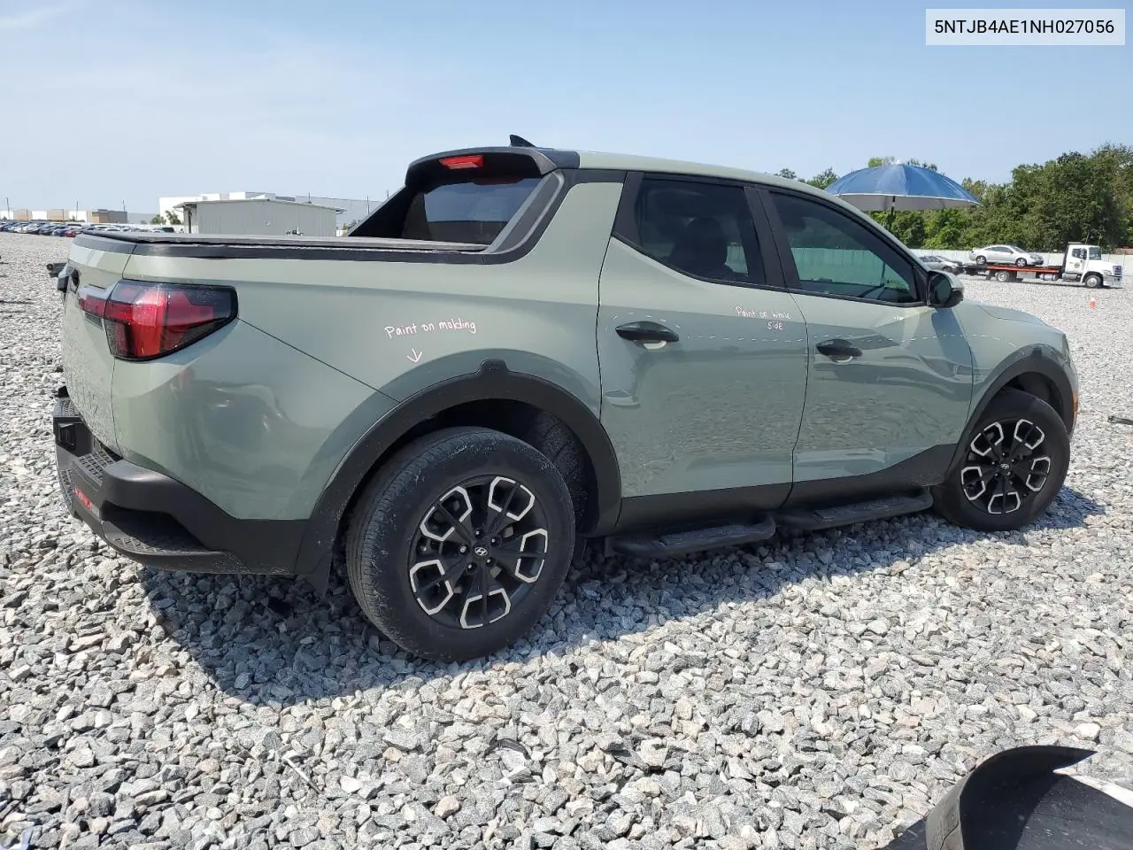 2022 Hyundai Santa Cruz Sel VIN: 5NTJB4AE1NH027056 Lot: 56323825