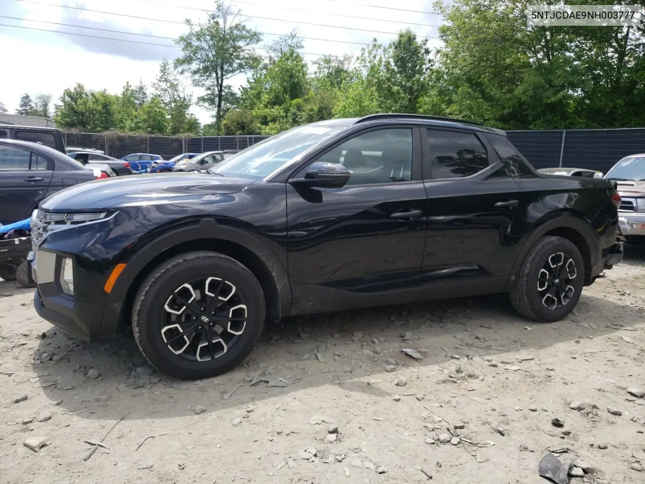 2022 Hyundai Santa Cruz Sel VIN: 5NTJCDAE9NH003777 Lot: 56345415