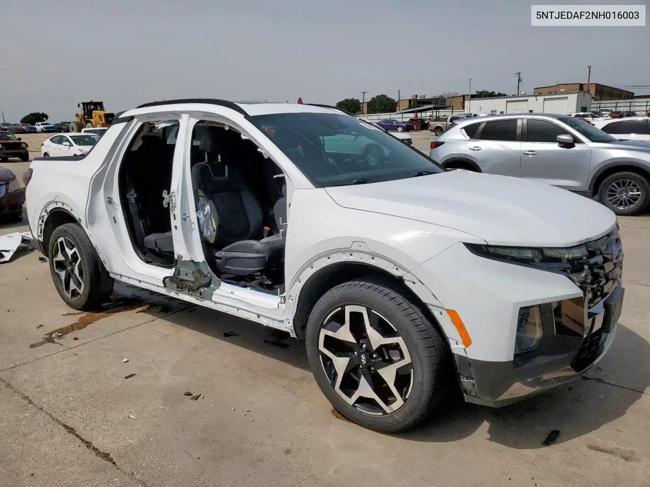 2022 Hyundai Santa Cruz Limited VIN: 5NTJEDAF2NH016003 Lot: 56709155
