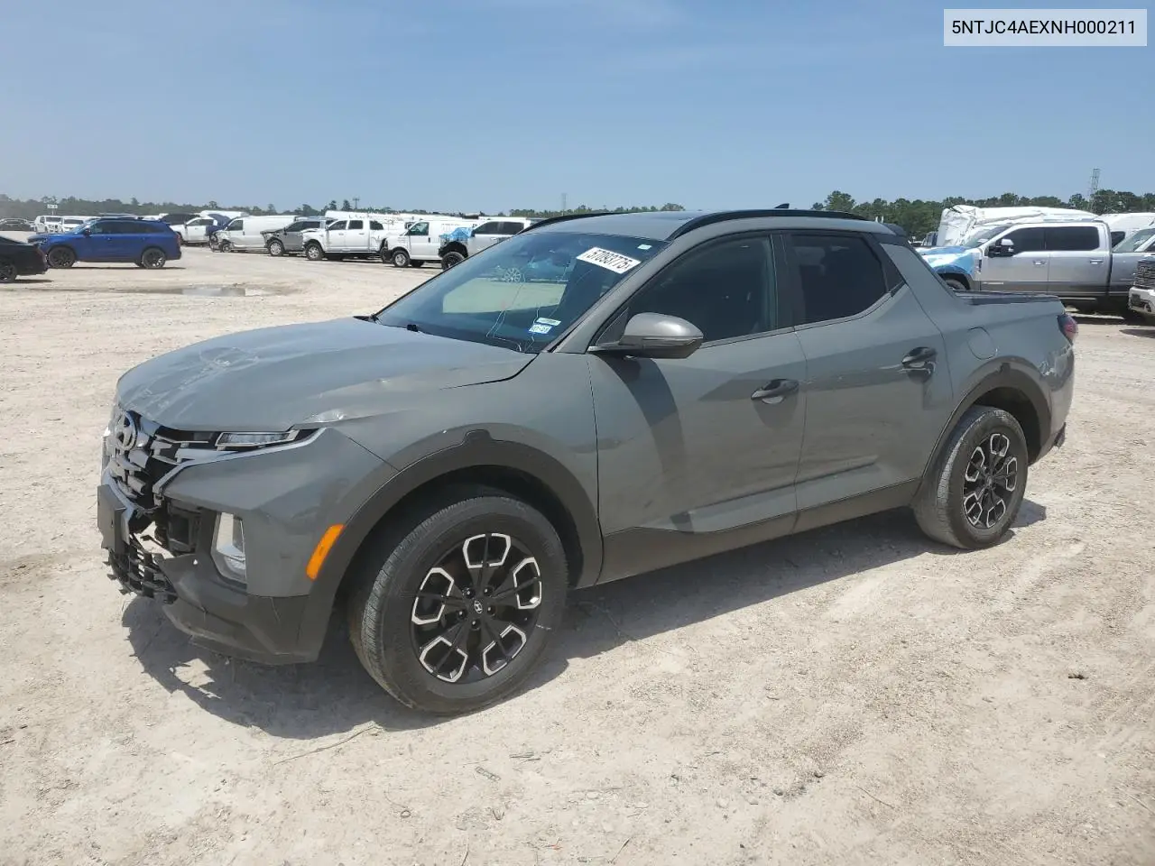 2022 Hyundai Santa Cruz Sel VIN: 5NTJC4AEXNH000211 Lot: 57093775
