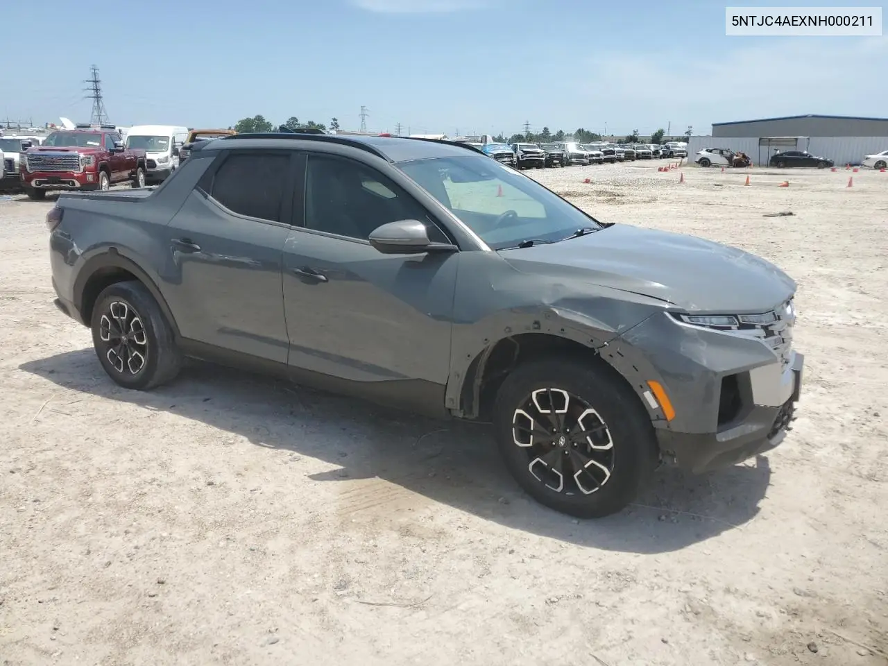 2022 Hyundai Santa Cruz Sel VIN: 5NTJC4AEXNH000211 Lot: 57093775