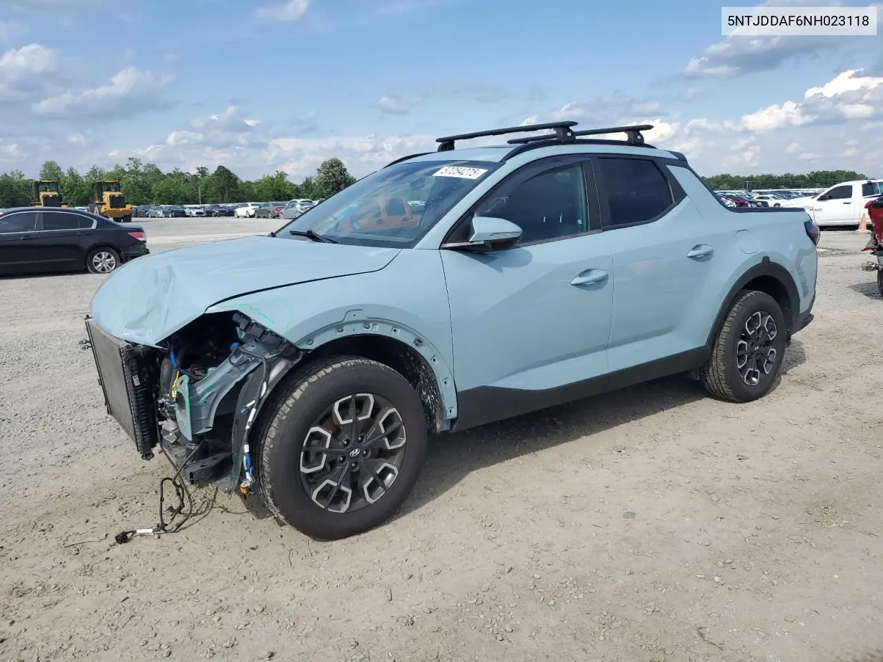 2022 Hyundai Santa Cruz Sel Premium VIN: 5NTJDDAF6NH023118 Lot: 57254275
