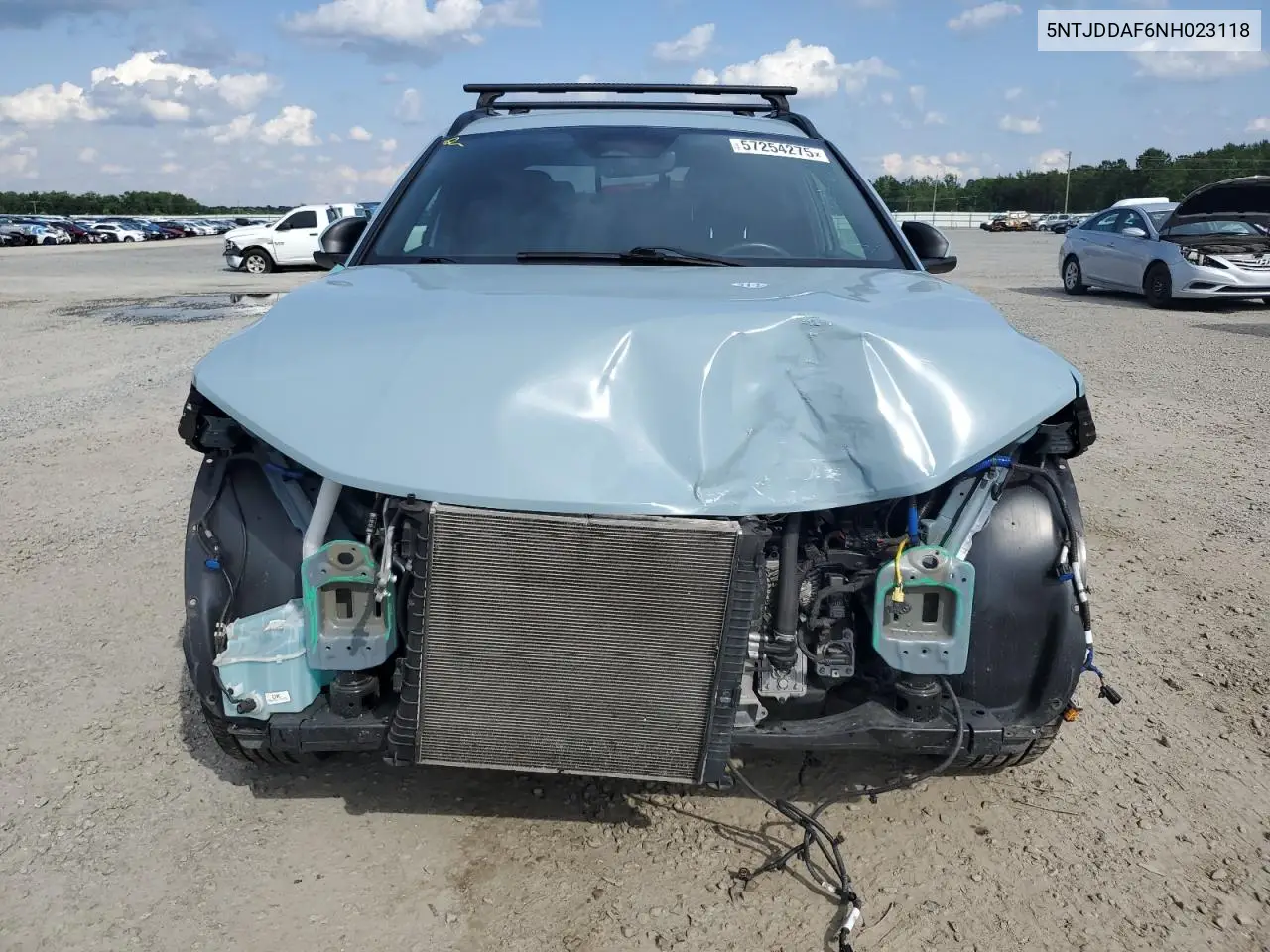 2022 Hyundai Santa Cruz Sel Premium VIN: 5NTJDDAF6NH023118 Lot: 57254275