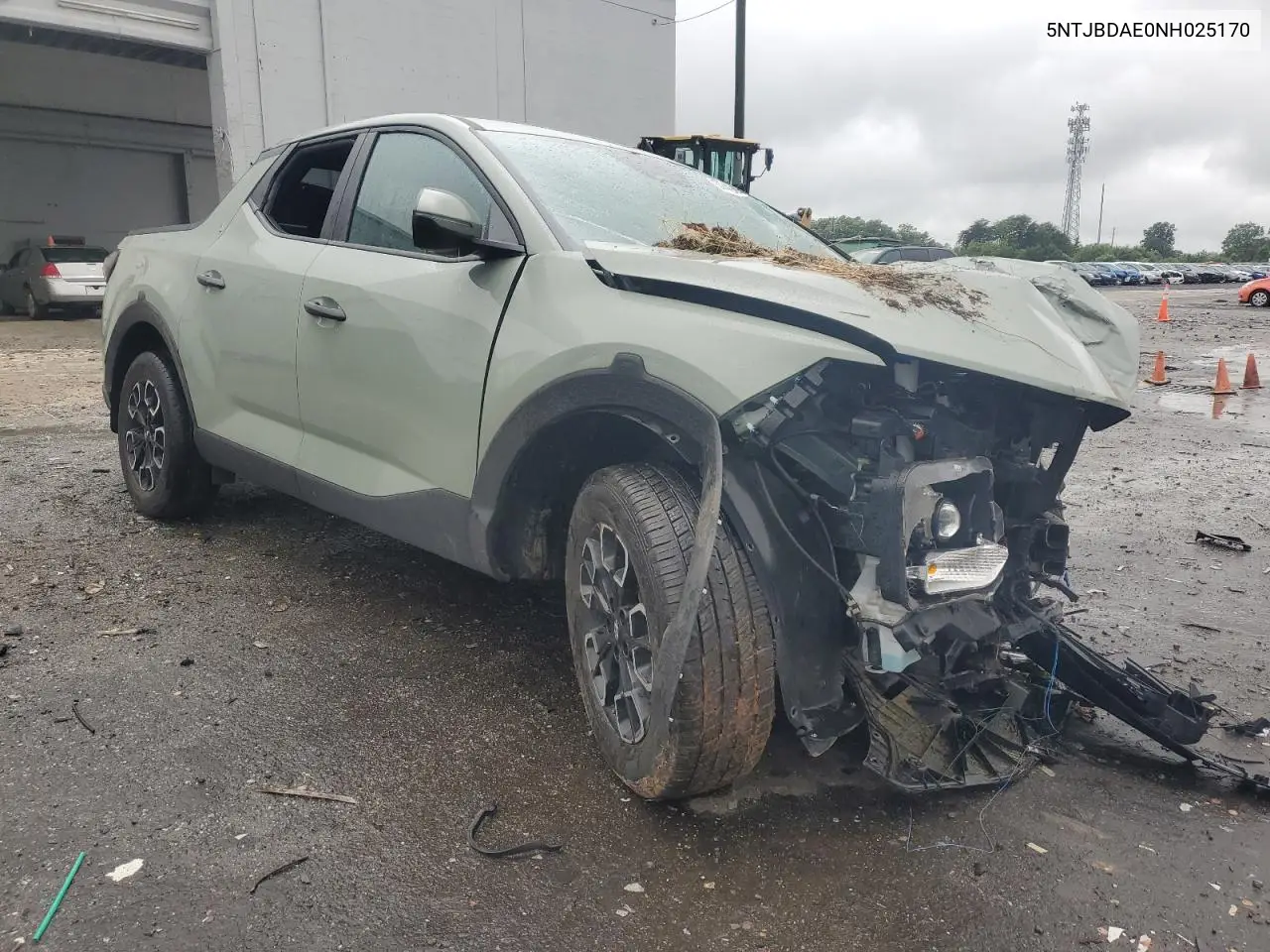 2022 Hyundai Santa Cruz Sel VIN: 5NTJBDAE0NH025170 Lot: 57490305