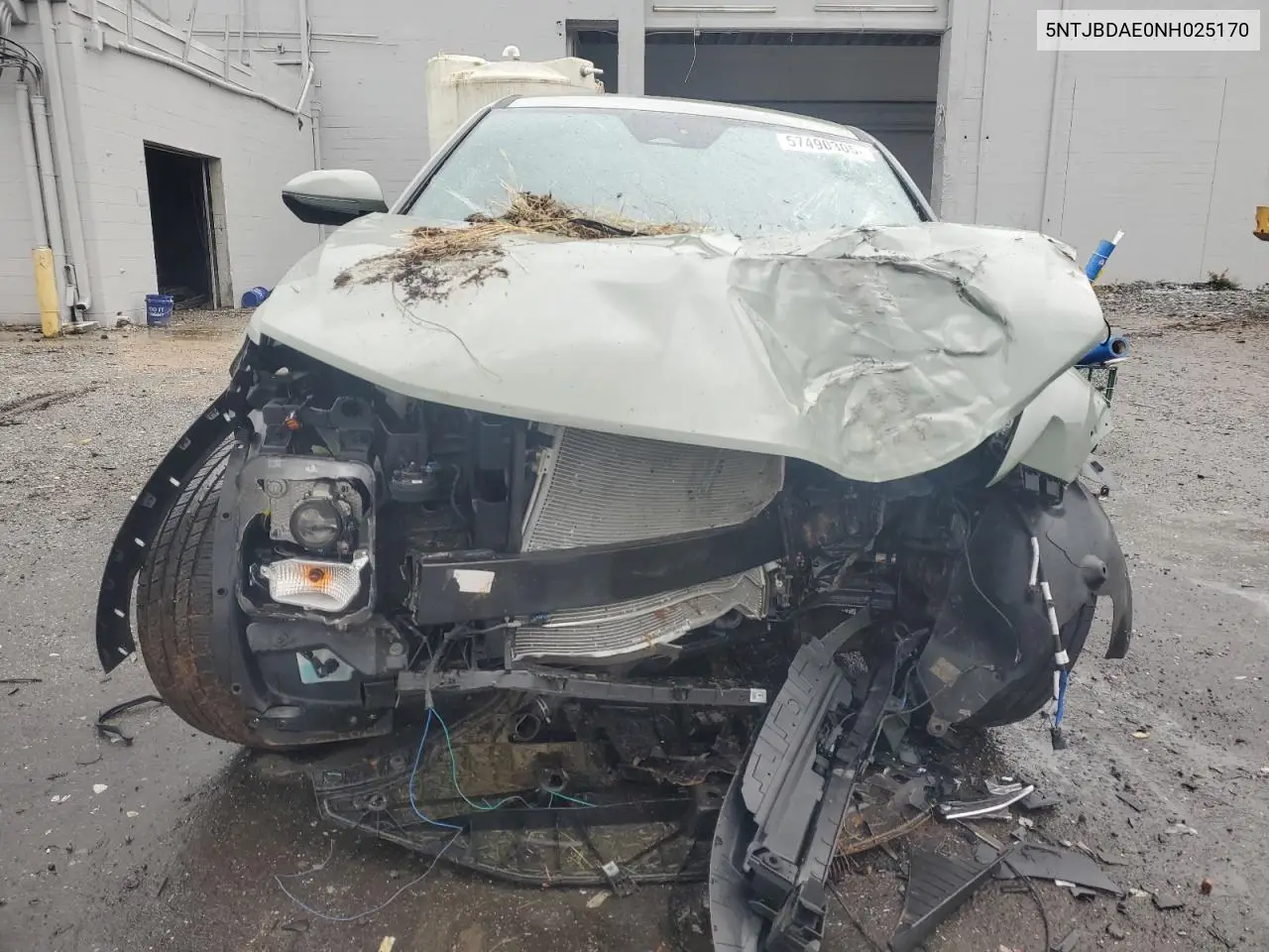 2022 Hyundai Santa Cruz Sel VIN: 5NTJBDAE0NH025170 Lot: 57490305