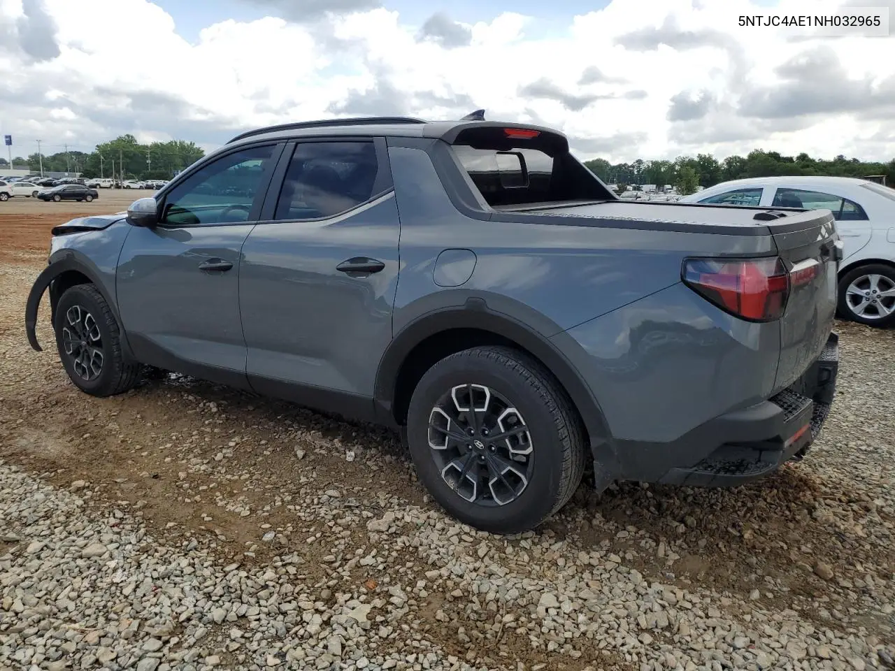 2022 Hyundai Santa Cruz Sel VIN: 5NTJC4AE1NH032965 Lot: 58199735