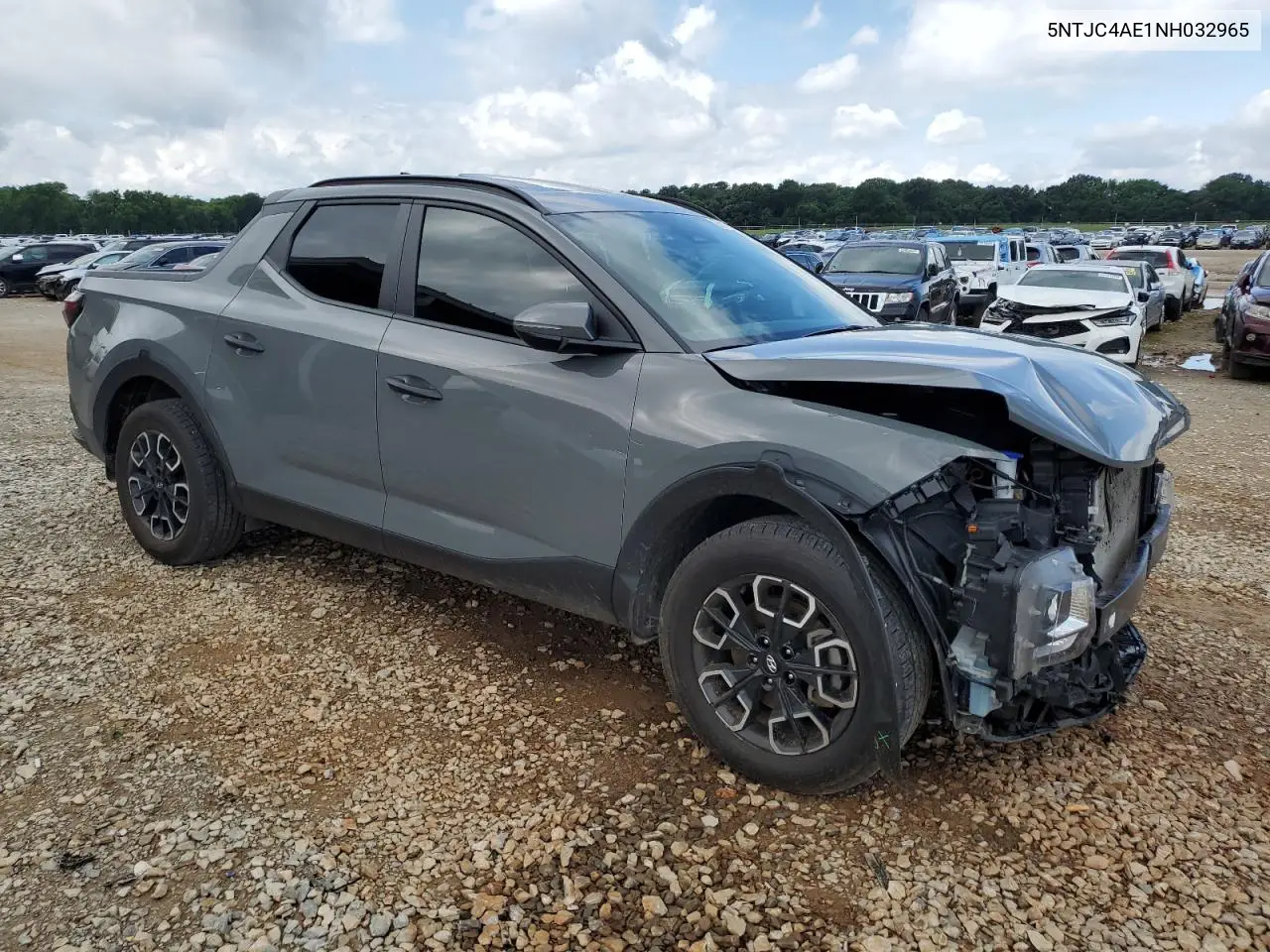2022 Hyundai Santa Cruz Sel VIN: 5NTJC4AE1NH032965 Lot: 58199735
