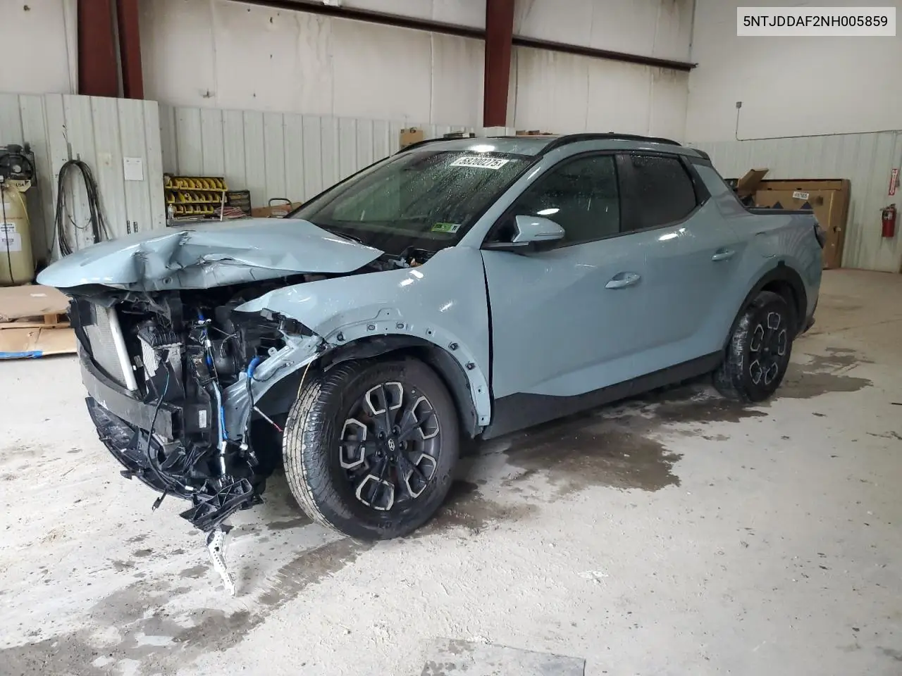 2022 Hyundai Santa Cruz Sel Premium VIN: 5NTJDDAF2NH005859 Lot: 58200275