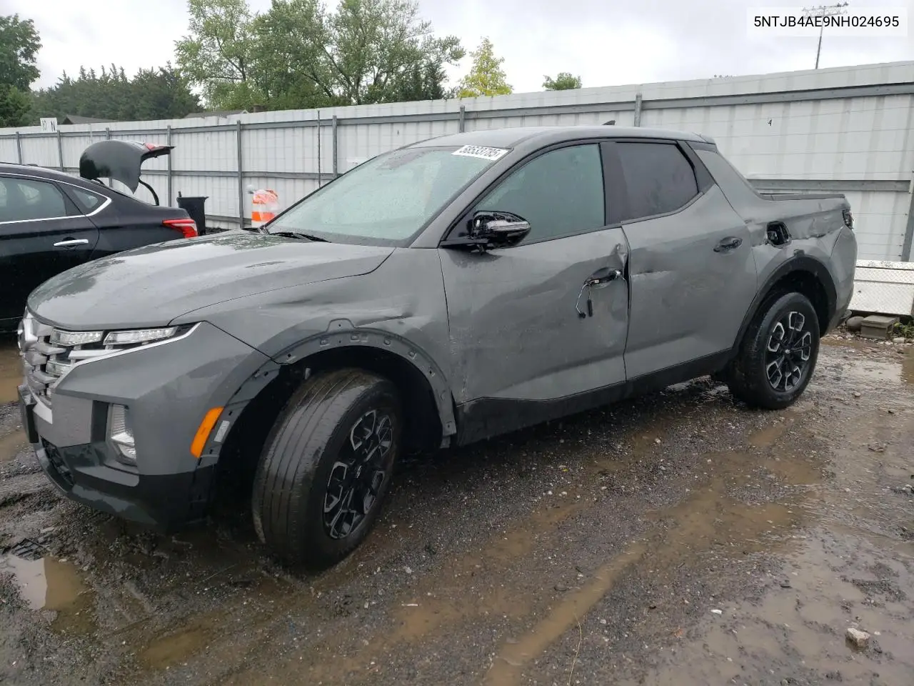 2022 Hyundai Santa Cruz Sel VIN: 5NTJB4AE9NH024695 Lot: 58533785