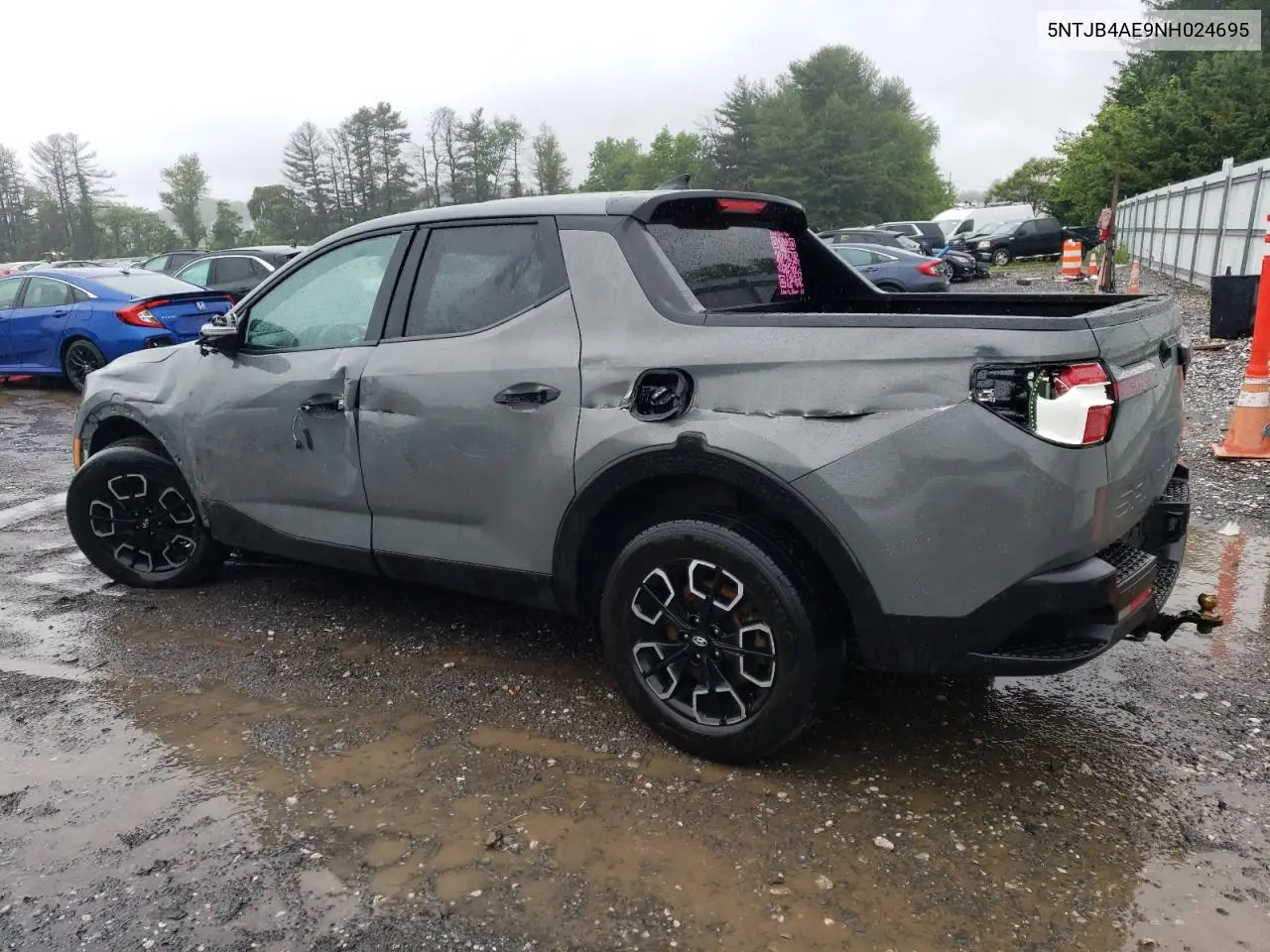 2022 Hyundai Santa Cruz Sel VIN: 5NTJB4AE9NH024695 Lot: 58533785