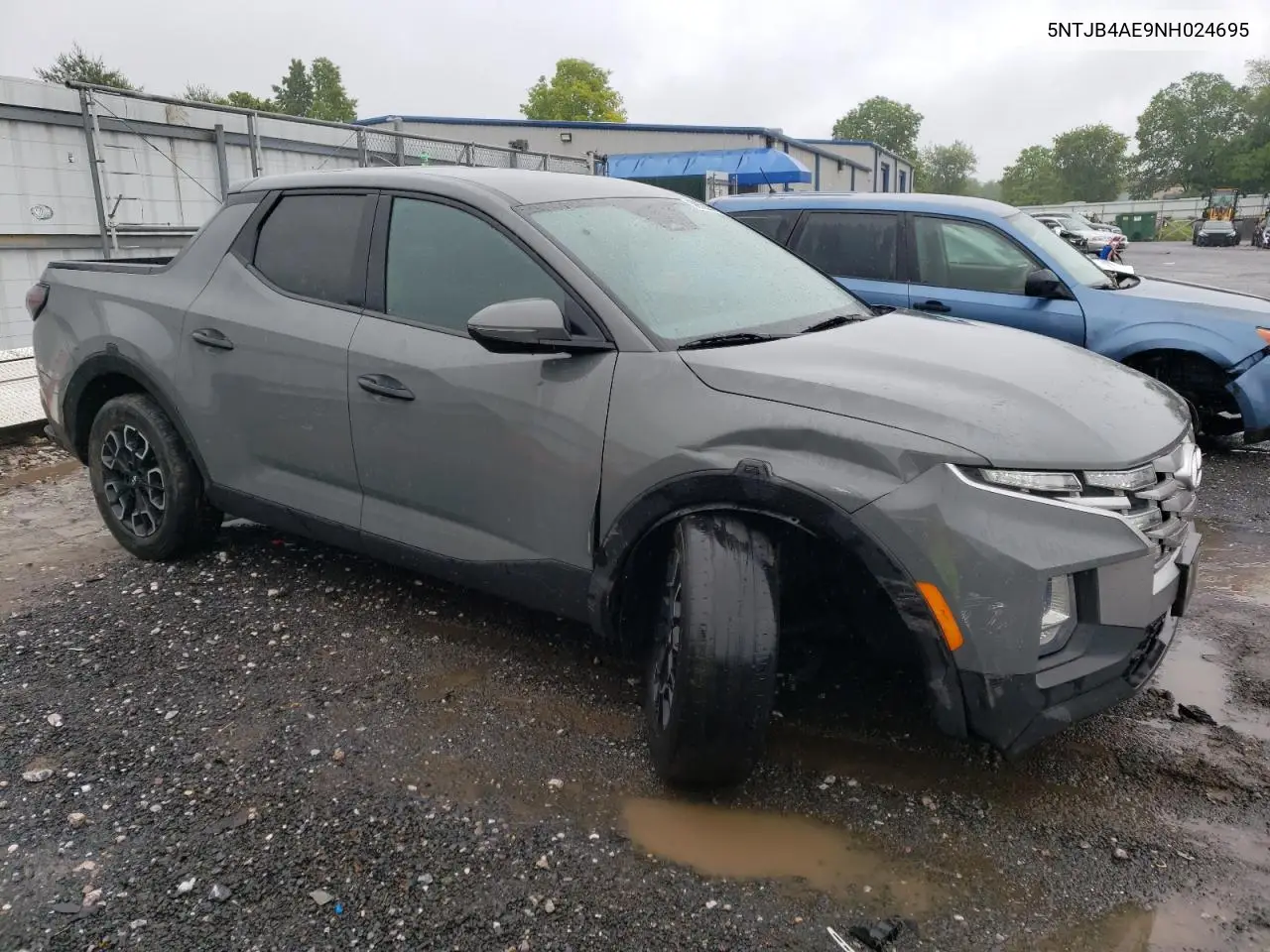 2022 Hyundai Santa Cruz Sel VIN: 5NTJB4AE9NH024695 Lot: 58533785