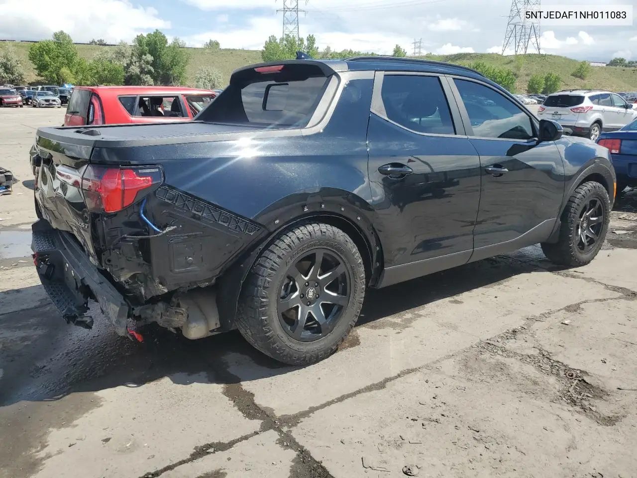 2022 Hyundai Santa Cruz Limited VIN: 5NTJEDAF1NH011083 Lot: 59053445