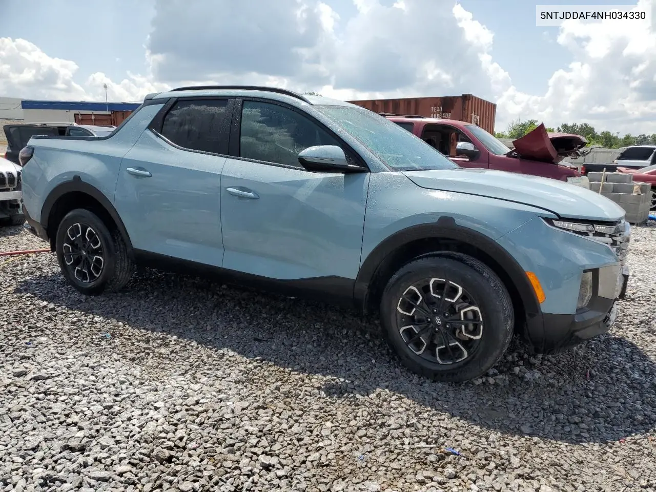 2022 Hyundai Santa Cruz Sel Premium VIN: 5NTJDDAF4NH034330 Lot: 60033765