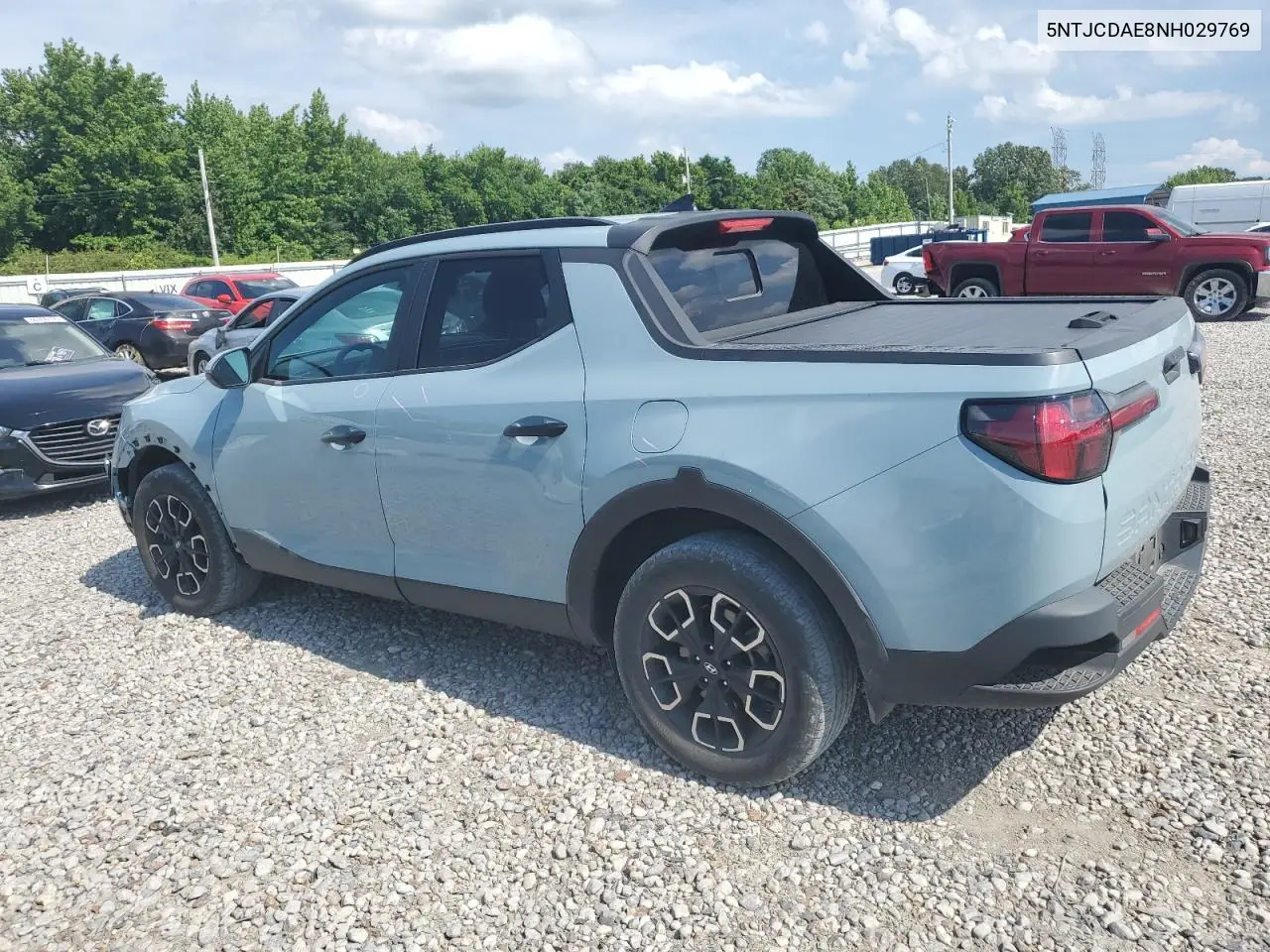 2022 Hyundai Santa Cruz Sel VIN: 5NTJCDAE8NH029769 Lot: 60268685