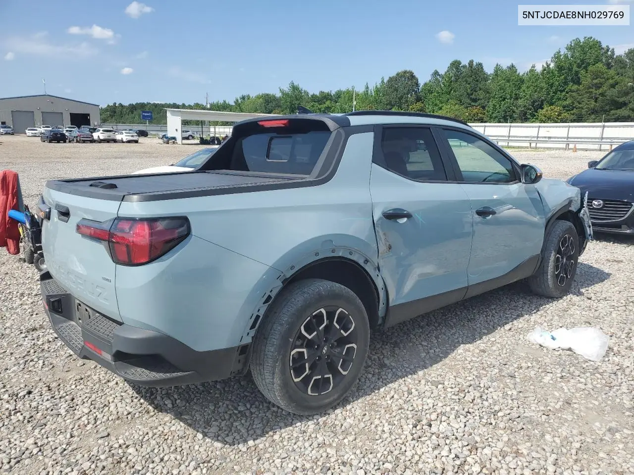 2022 Hyundai Santa Cruz Sel VIN: 5NTJCDAE8NH029769 Lot: 60268685