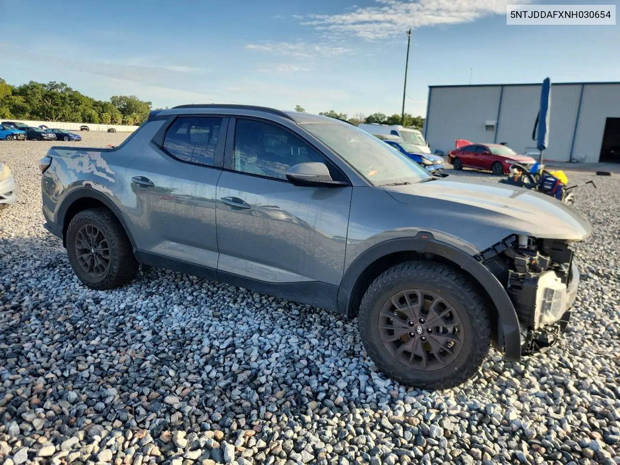2022 Hyundai Santa Cruz Sel Premium VIN: 5NTJDDAFXNH030654 Lot: 60652445
