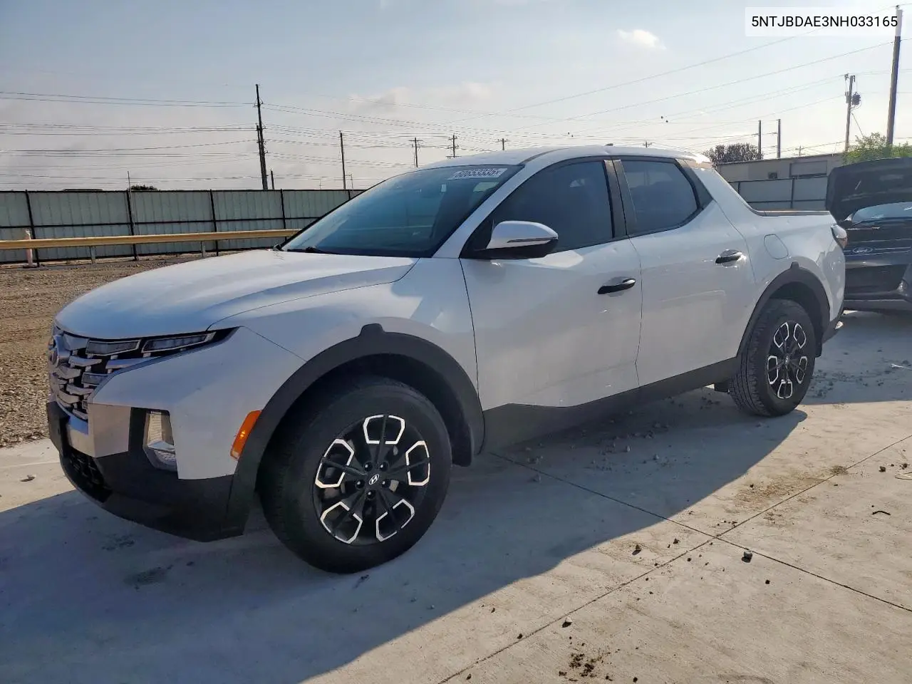 2022 Hyundai Santa Cruz Sel VIN: 5NTJBDAE3NH033165 Lot: 60653335