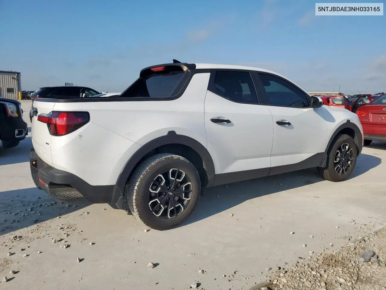 2022 Hyundai Santa Cruz Sel VIN: 5NTJBDAE3NH033165 Lot: 60653335