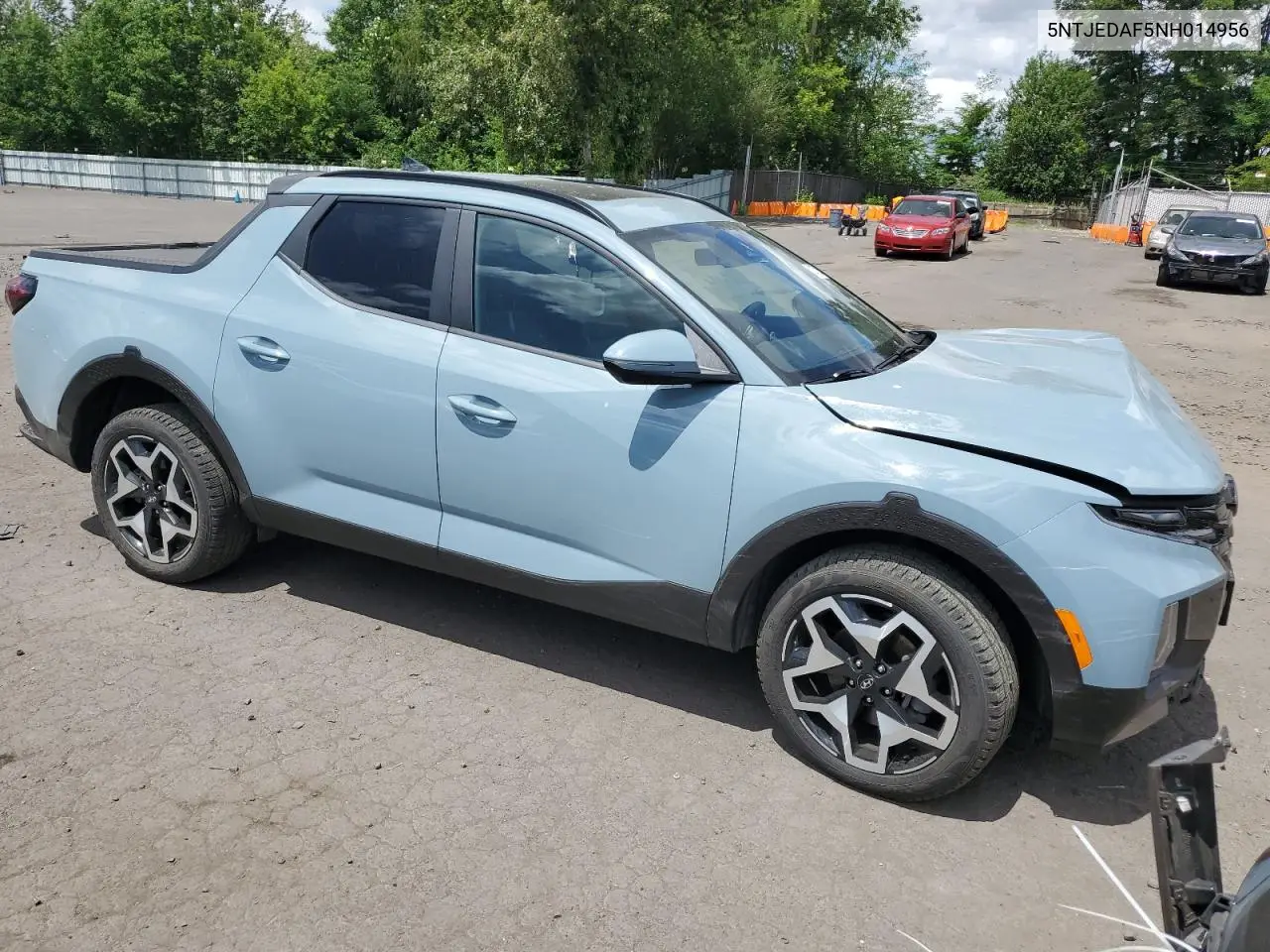 2022 Hyundai Santa Cruz Limited VIN: 5NTJEDAF5NH014956 Lot: 61217295