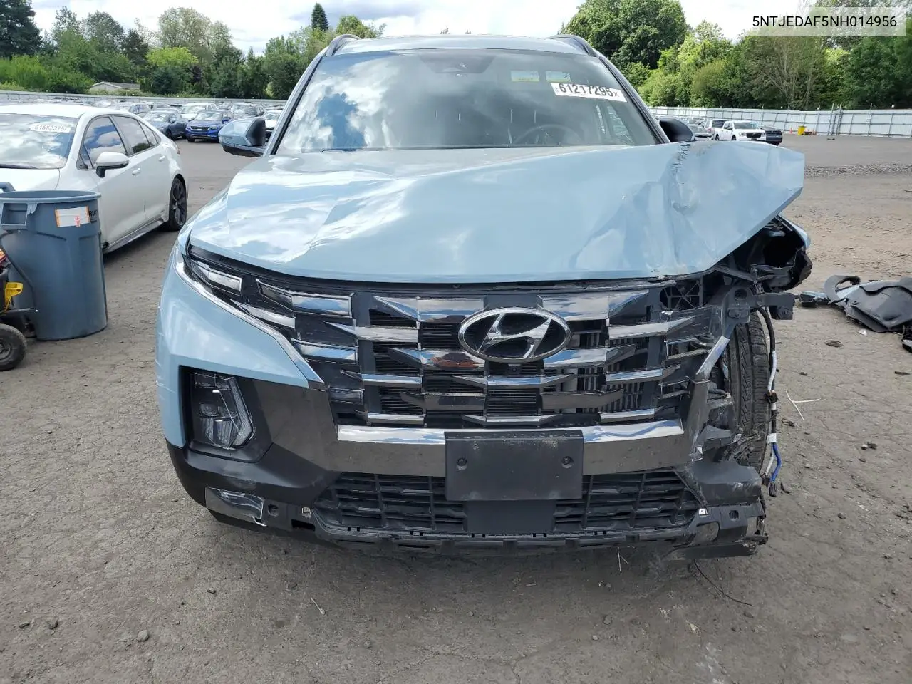 2022 Hyundai Santa Cruz Limited VIN: 5NTJEDAF5NH014956 Lot: 61217295
