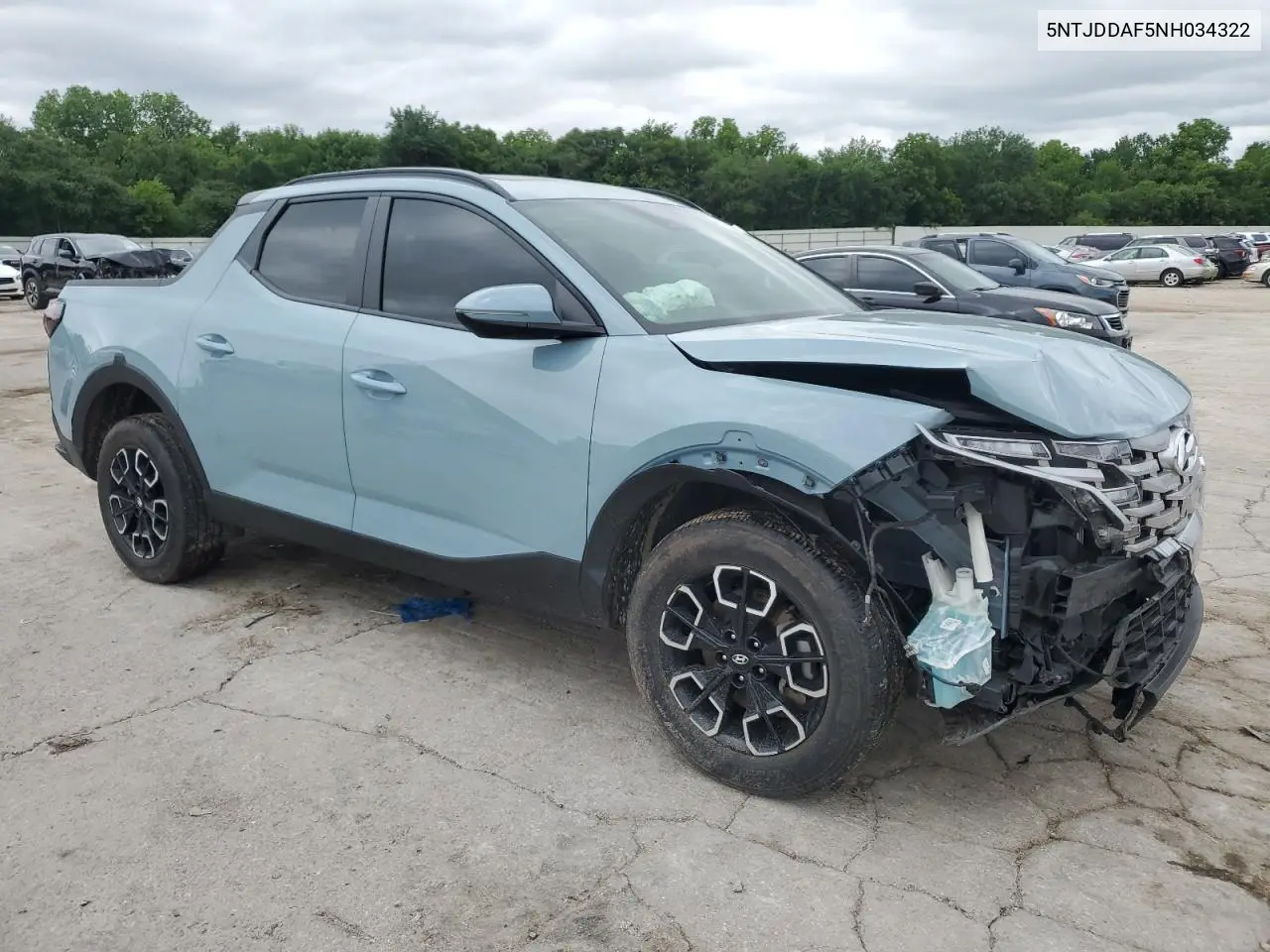 2022 Hyundai Santa Cruz Sel Premium VIN: 5NTJDDAF5NH034322 Lot: 61255245