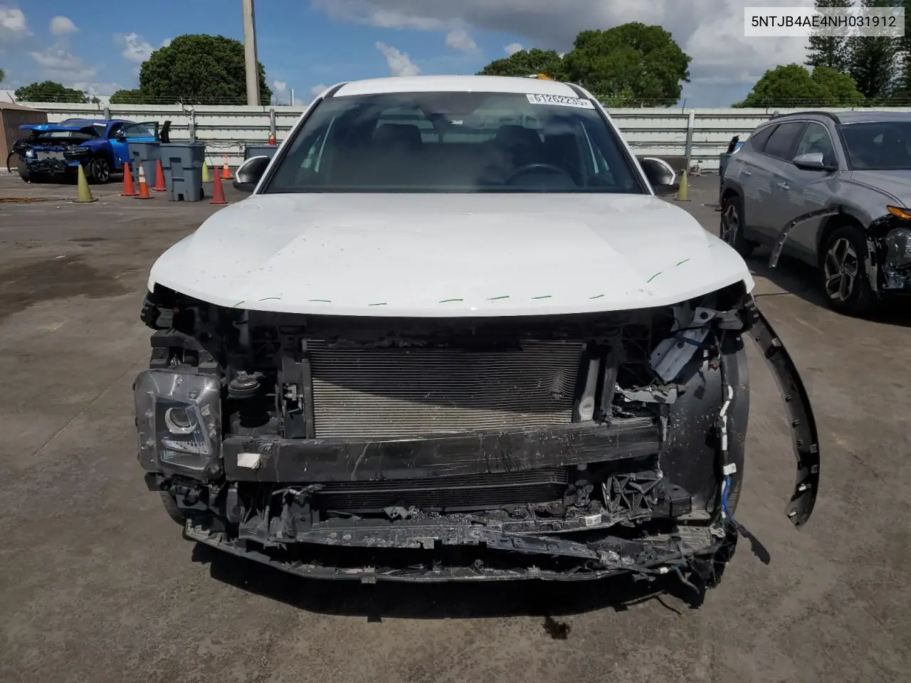 2022 Hyundai Santa Cruz Sel VIN: 5NTJB4AE4NH031912 Lot: 61262235