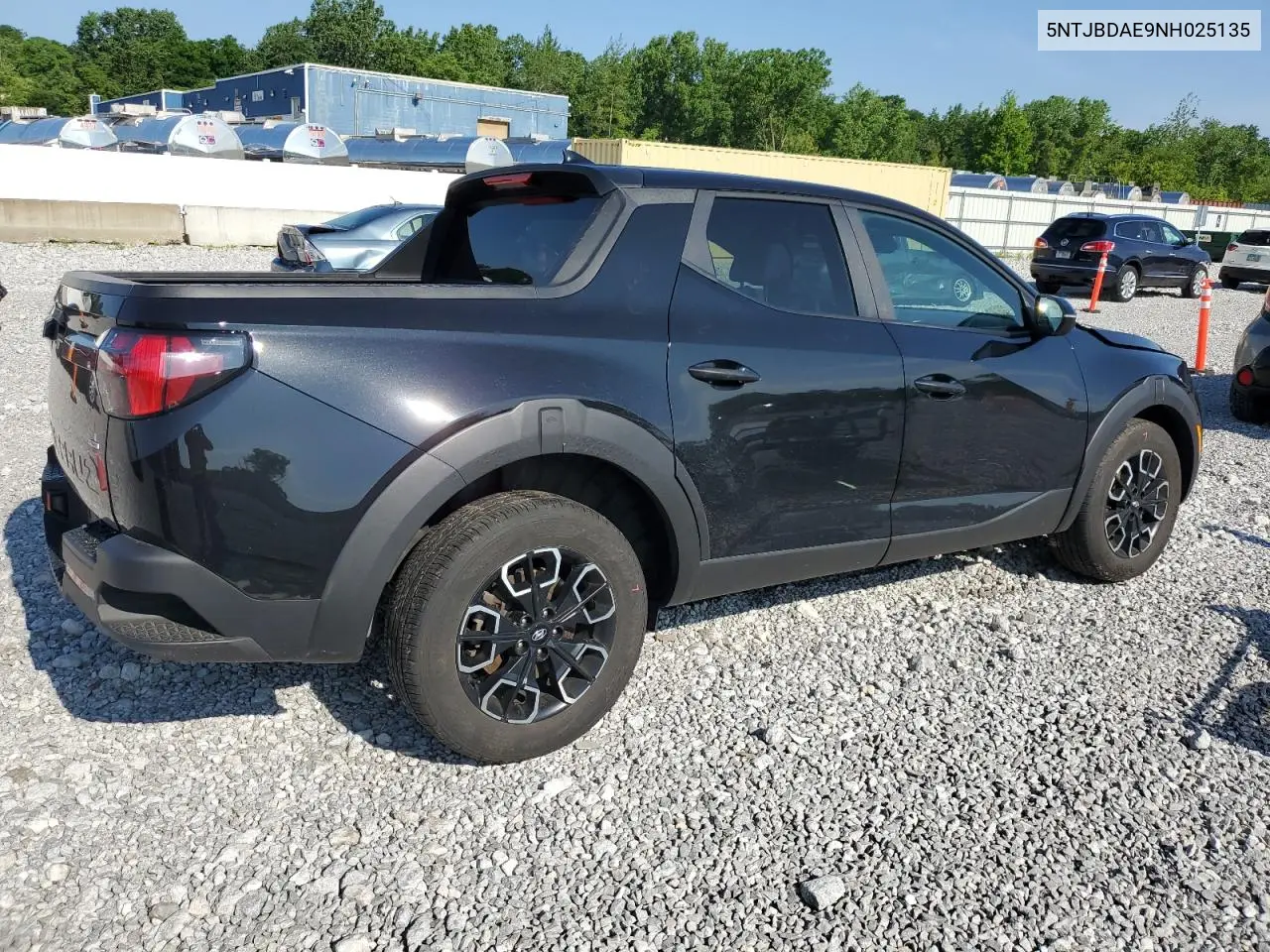 2022 Hyundai Santa Cruz Sel VIN: 5NTJBDAE9NH025135 Lot: 61825255