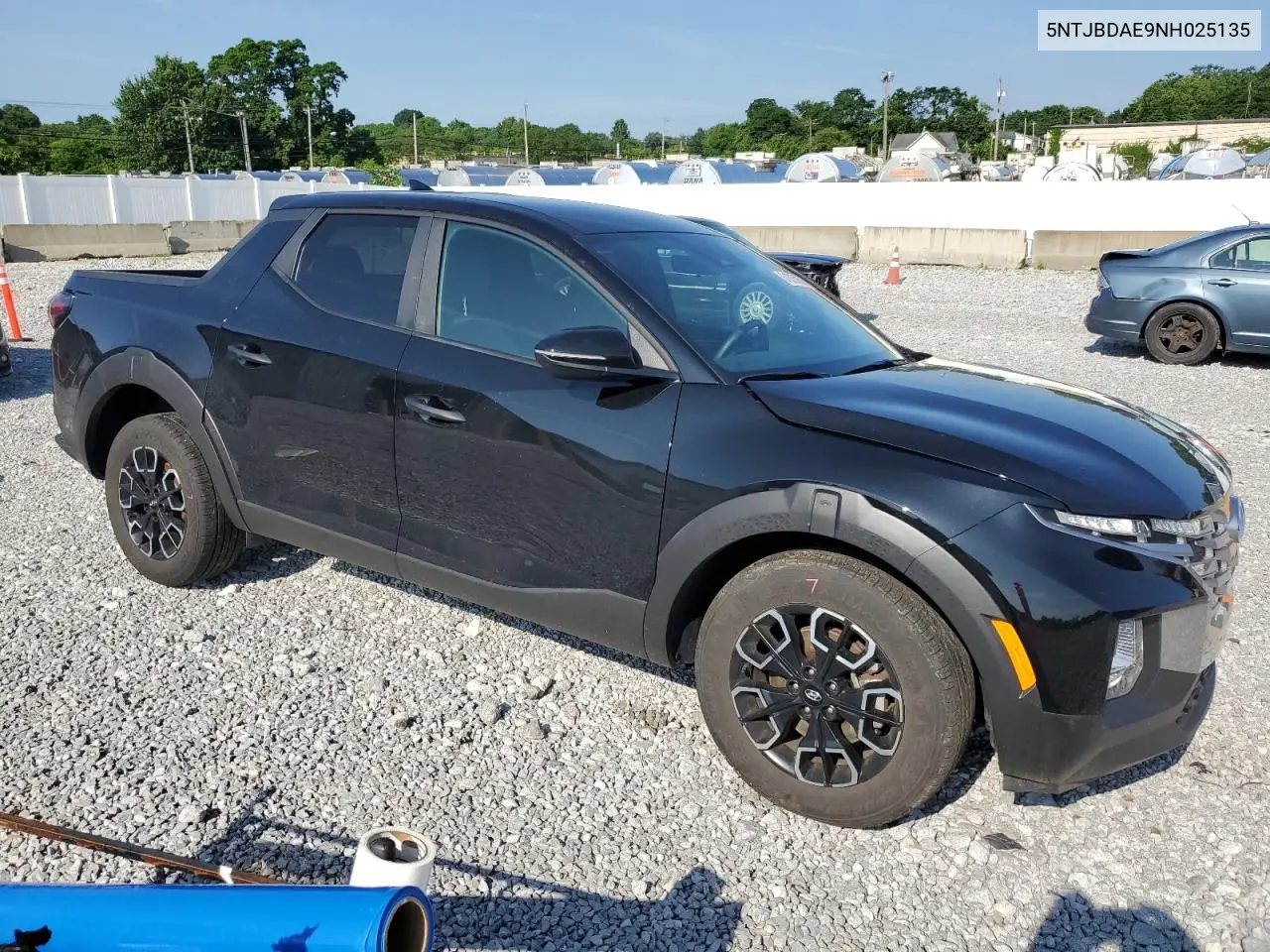 2022 Hyundai Santa Cruz Sel VIN: 5NTJBDAE9NH025135 Lot: 61825255