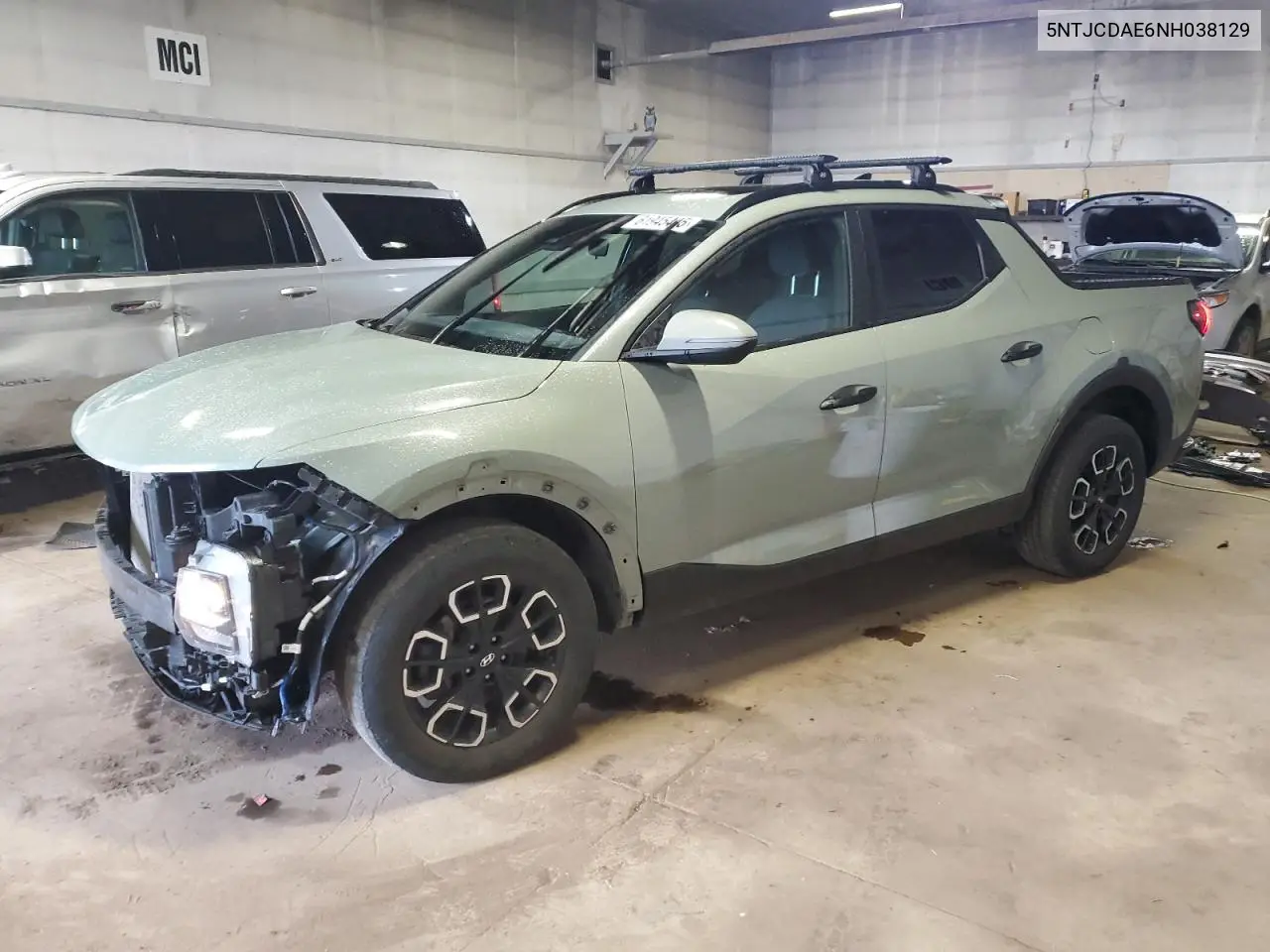 2022 Hyundai Santa Cruz Sel VIN: 5NTJCDAE6NH038129 Lot: 61945445