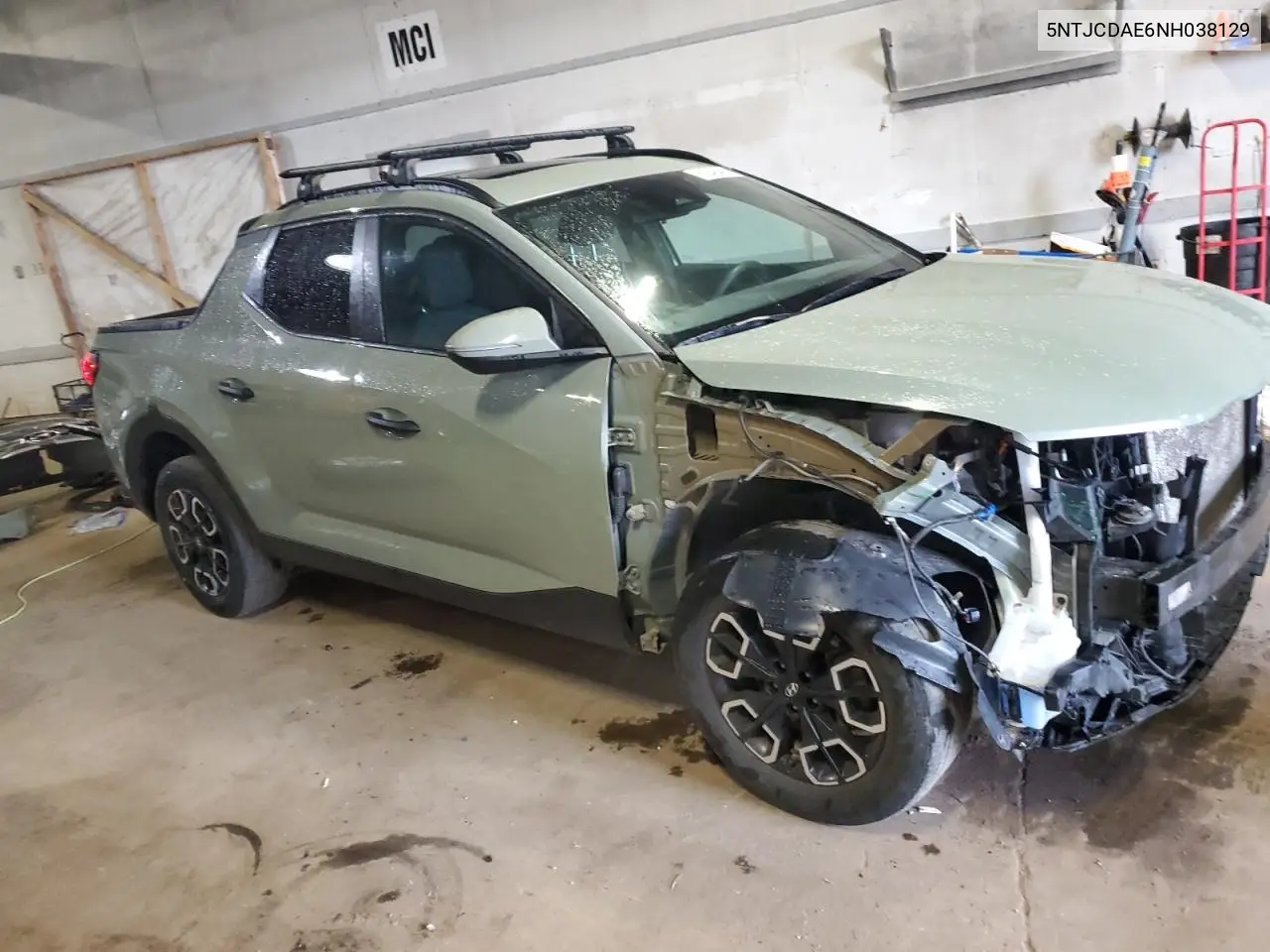2022 Hyundai Santa Cruz Sel VIN: 5NTJCDAE6NH038129 Lot: 61945445