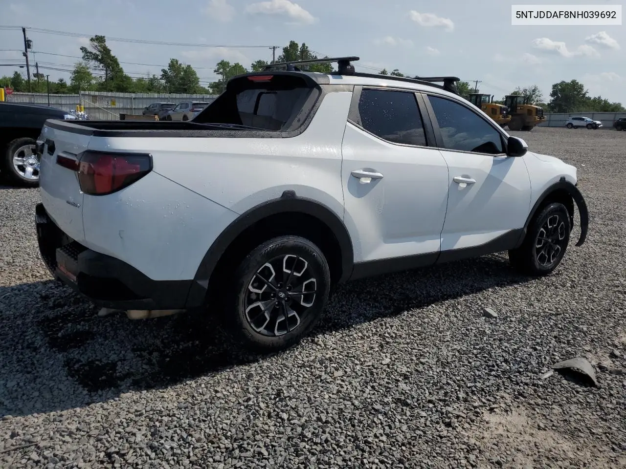 2022 Hyundai Santa Cruz Sel Premium VIN: 5NTJDDAF8NH039692 Lot: 61987285