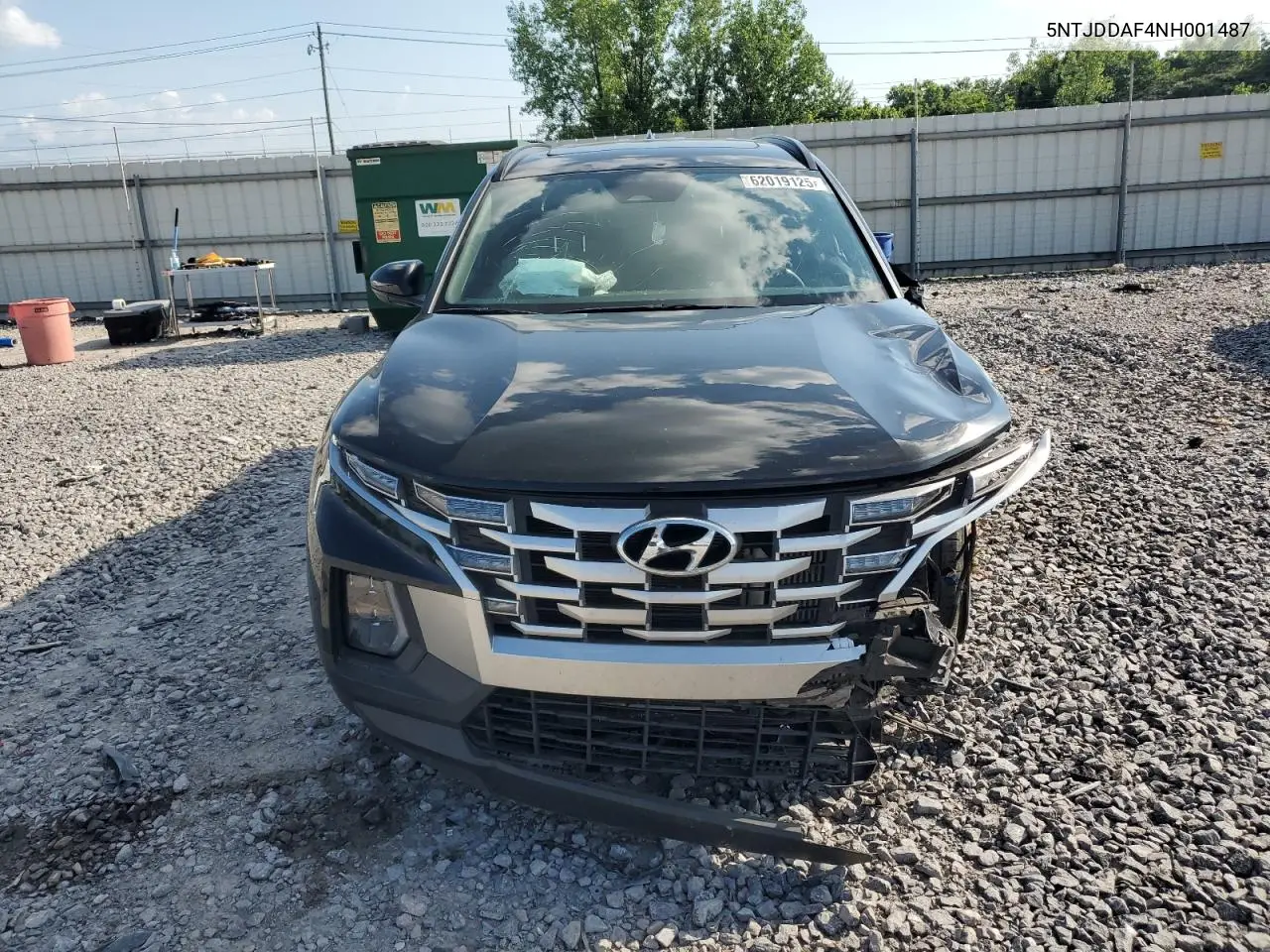 2022 Hyundai Santa Cruz Sel Premium VIN: 5NTJDDAF4NH001487 Lot: 62019125