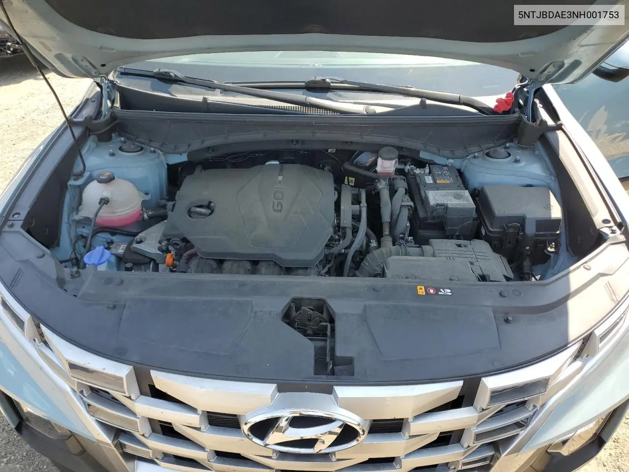 2022 Hyundai Santa Cruz Sel VIN: 5NTJBDAE3NH001753 Lot: 62223735