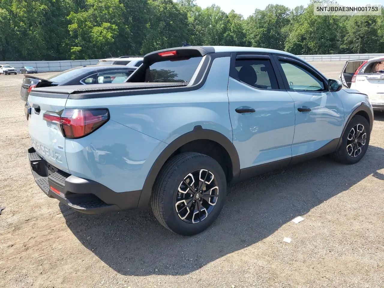 2022 Hyundai Santa Cruz Sel VIN: 5NTJBDAE3NH001753 Lot: 62223735